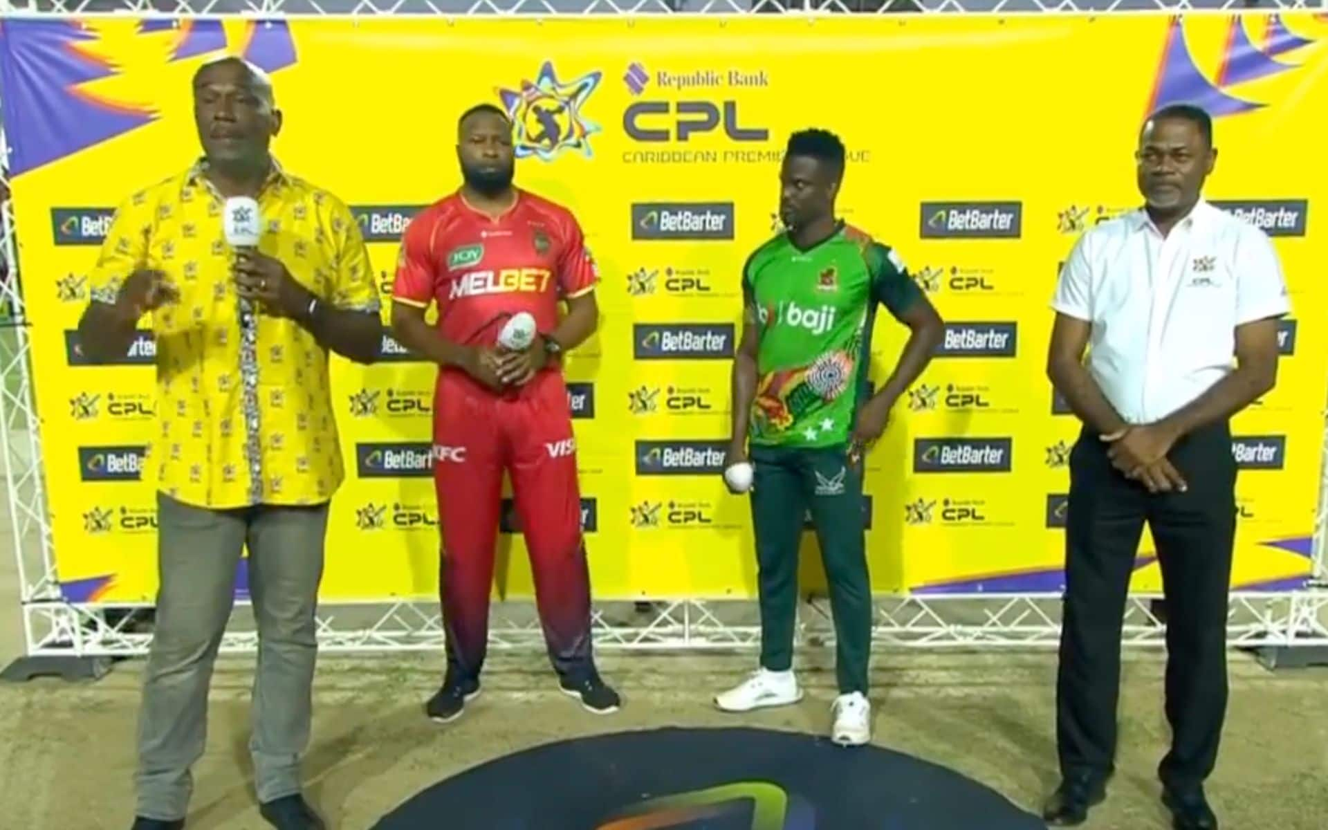 Dwyane Bravo And Jason Roy Come Back To The Team As TKR Opt To Field First Against Patriots In CPL 2024