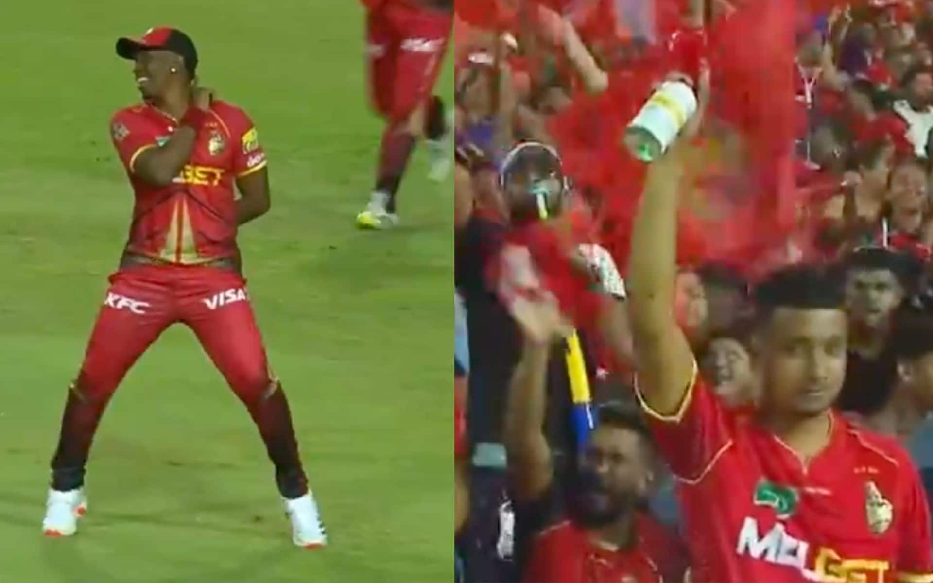 Dwayne Bravo's dance