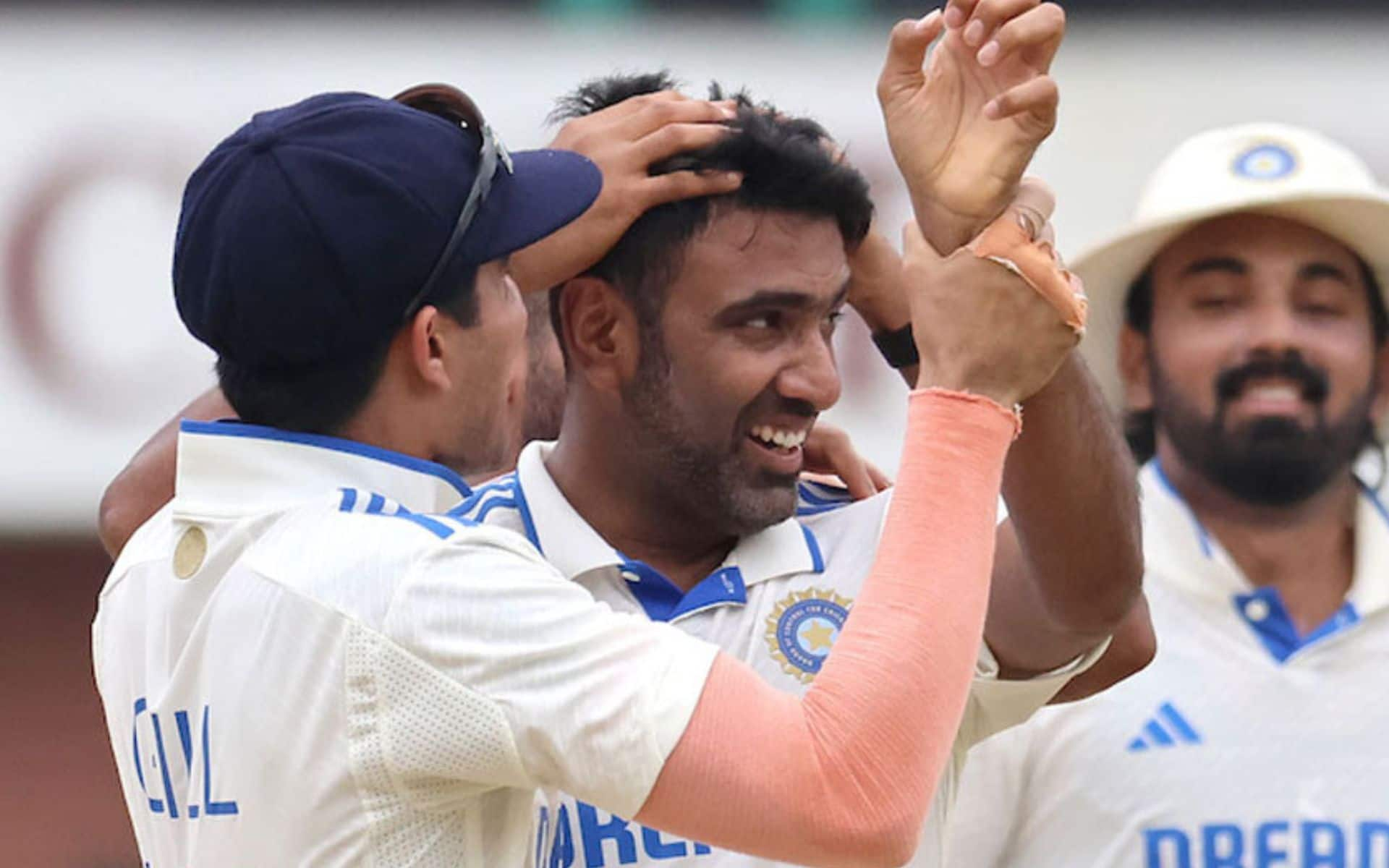 Ravichandran Ashwin during IND vs BAN 1st Test [X]