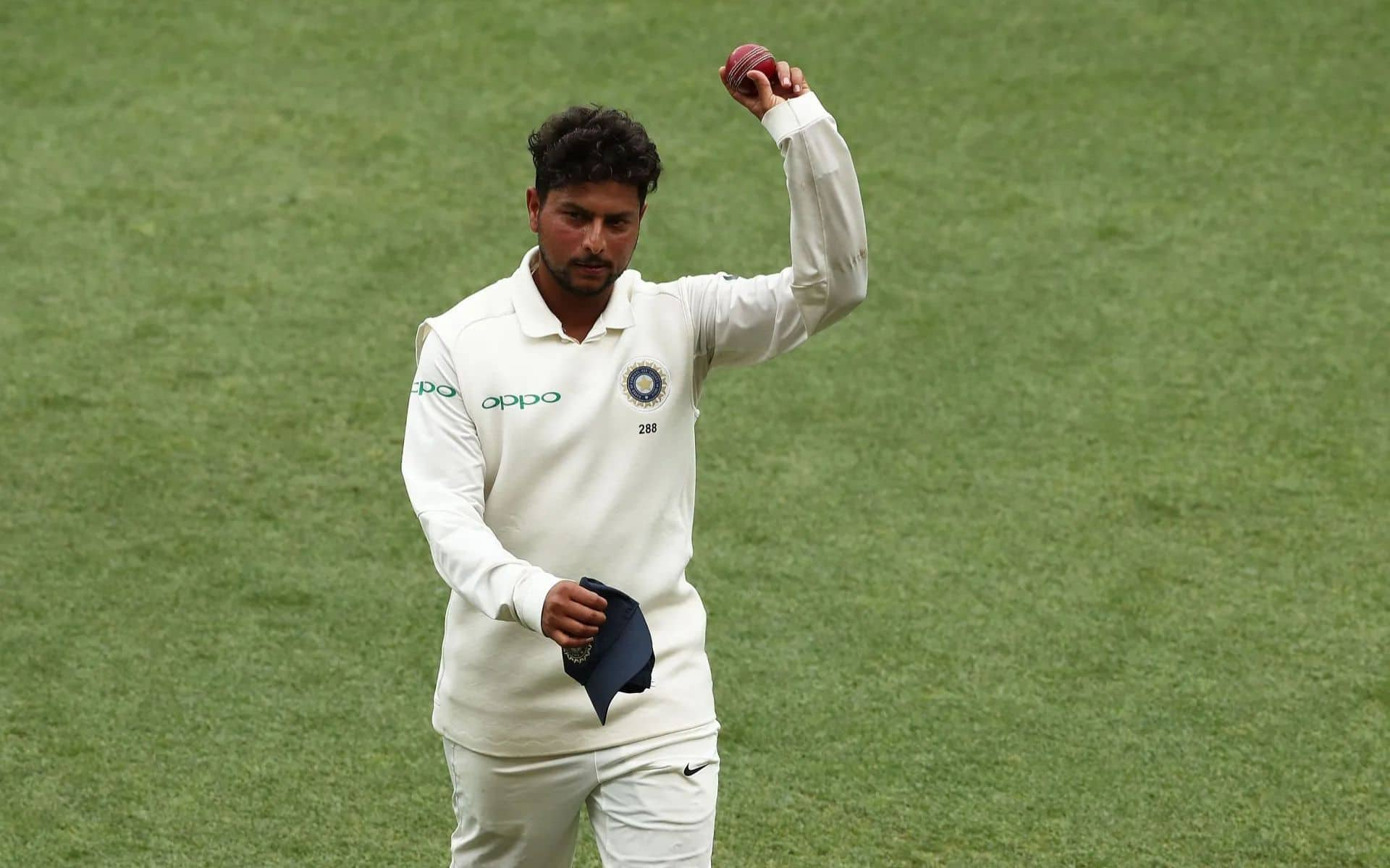 Kuldeep Yadav in Test Cricket (X)