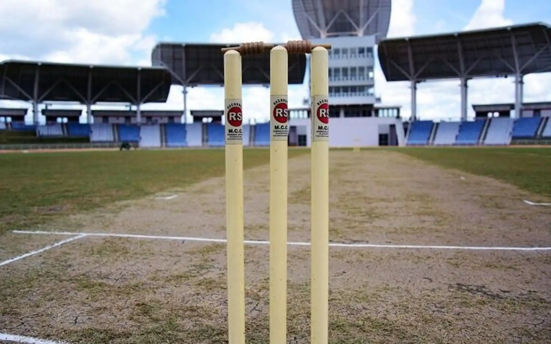 Brian Lara Cricket Stadium Pitch (X.com)