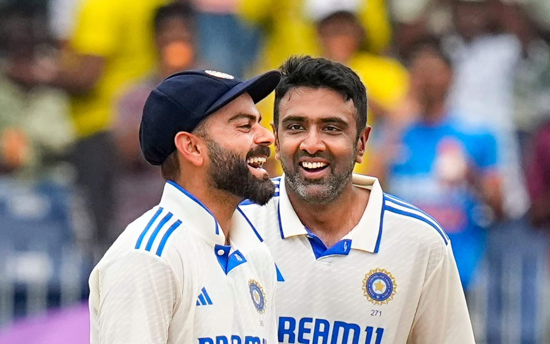 Virat Kohli and Ravichandran Ashwin (X)