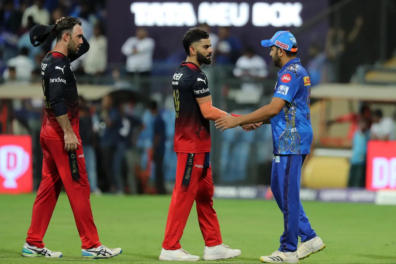 Virat and Rohit during IPL 2023 season [IPLT20.COM]
