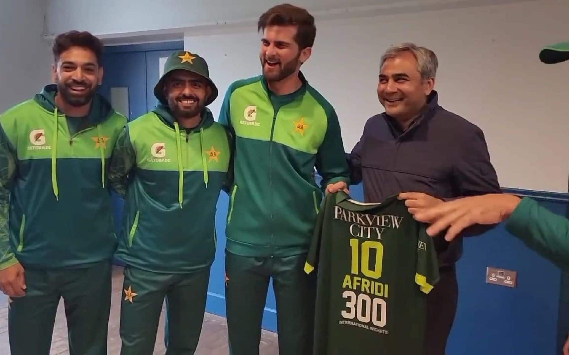 Shaheen Afridi and Babar Azam- PCB