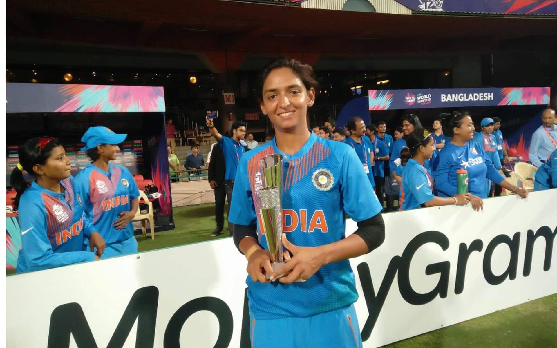 Harmanpreet Kaur in T20 World Cup (BCCI)