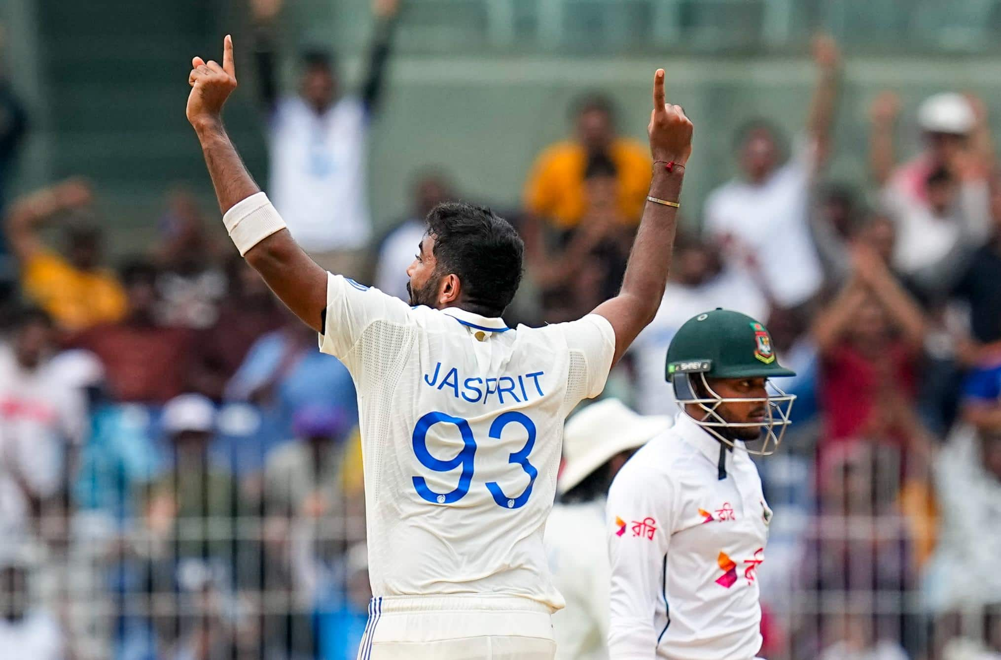 Bumrah was at his best during the Chennai Test [PTI]
