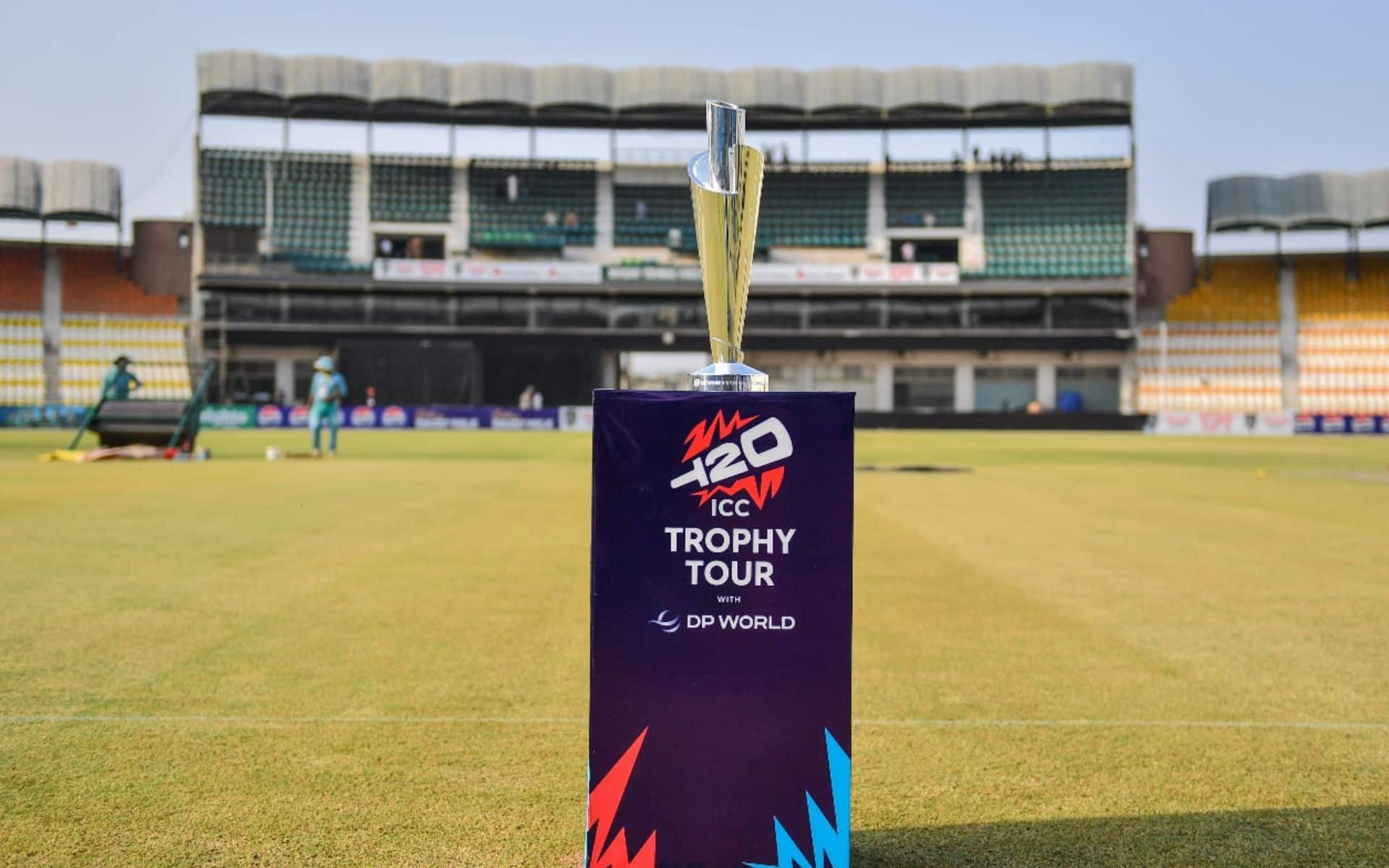 The Women's T20 World Cup Trophy [Source: @AkberAJaffri/X]