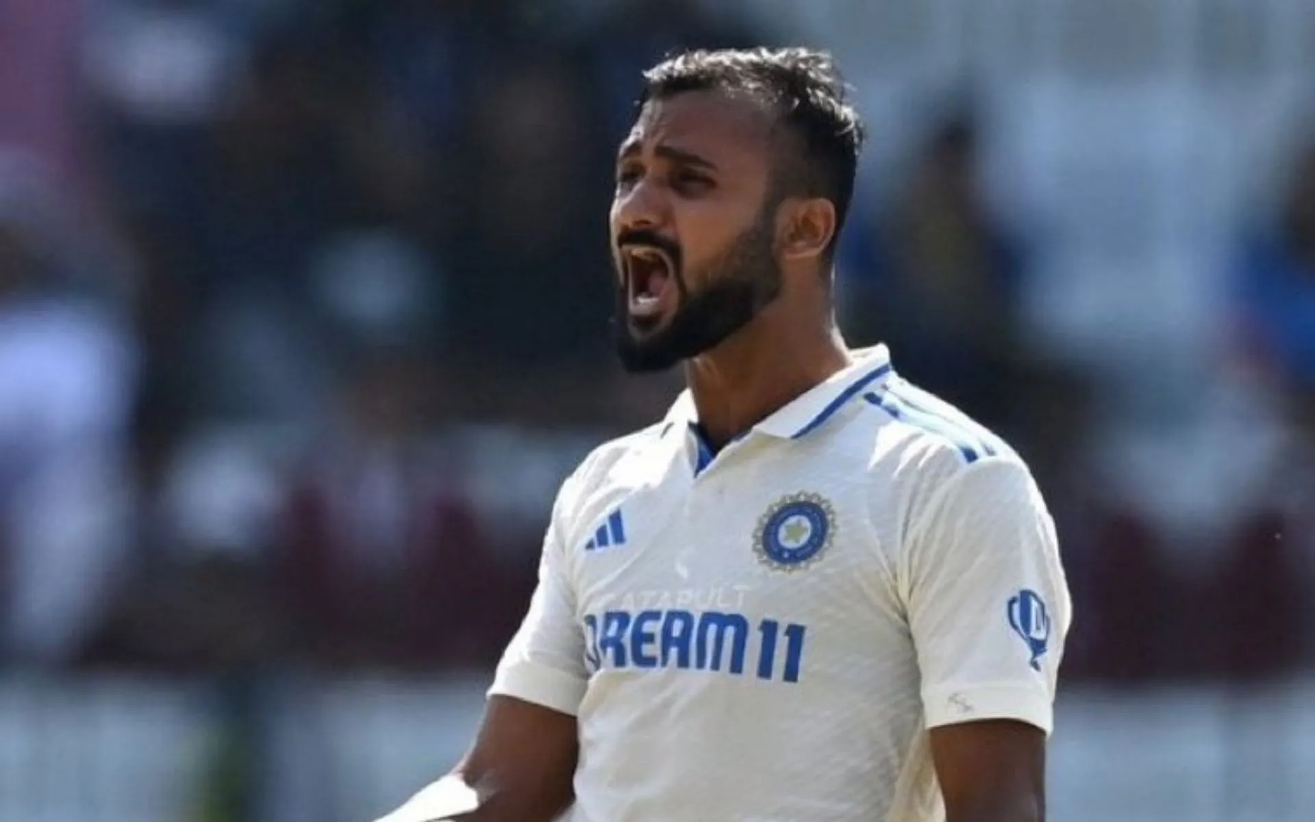 Akash Deep bowled a fiery spell on Day 1 of IND vs BAN, 2nd Test [@cricanandha/x.com]
