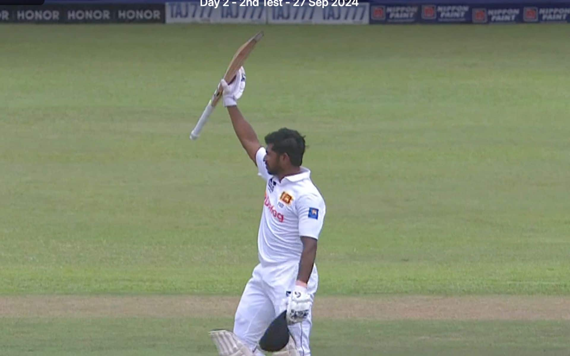 Kamindu Mendis Stuns New Zealand With A Scintillating Century In 2nd Test