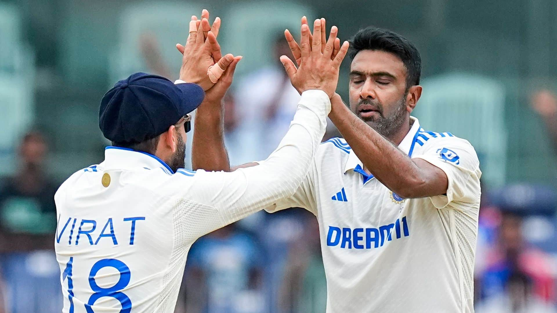 Ravichandran Ashwin dismissed Shanto to attain the feat [PTI]