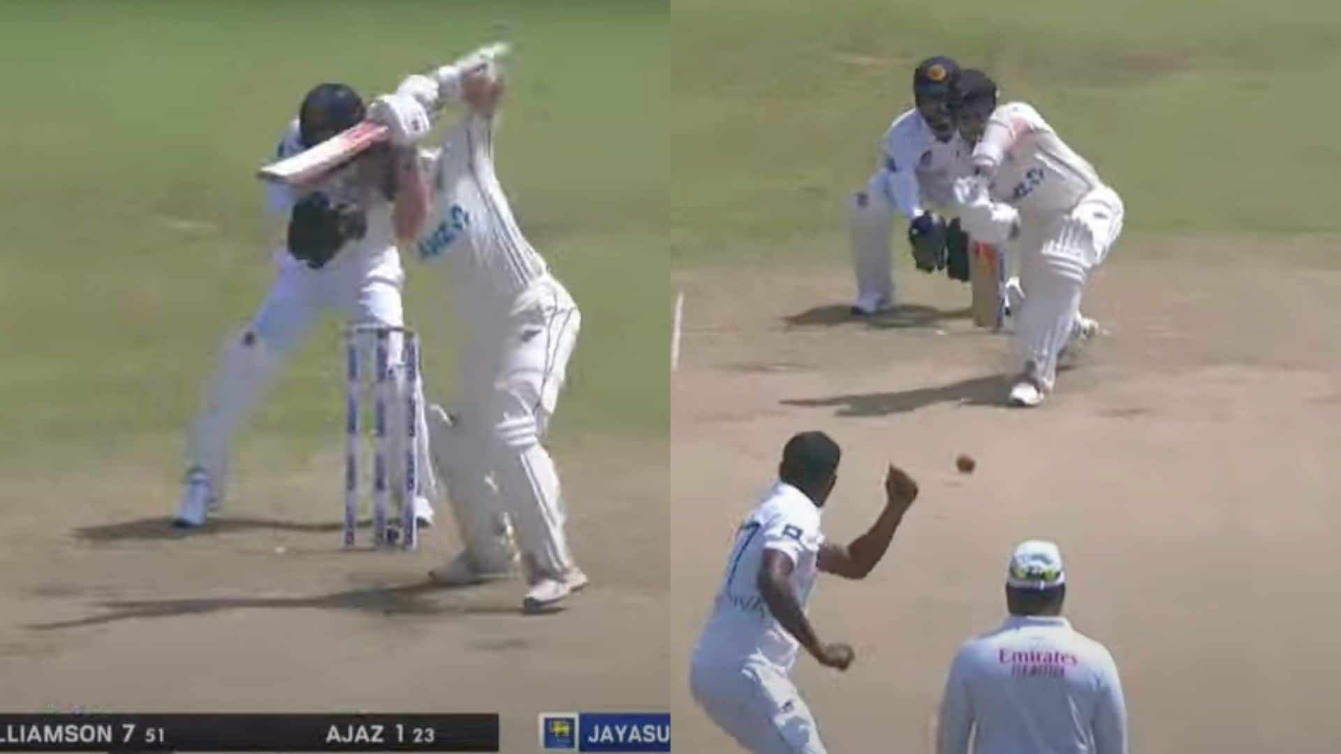 Jayasuriya outfoxed Williamson with a beauty [Screengrab/SLC YouTube]