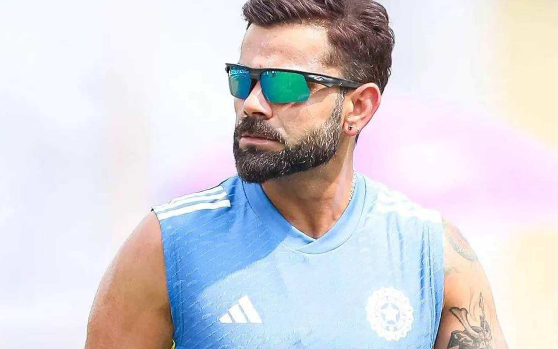 Virat Kohli in India's training session (Source:@vkkings007/X.com)