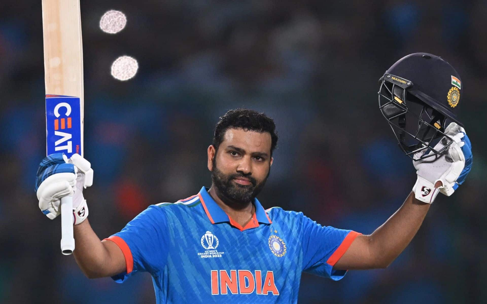 Rohit Sharma in ODI for India (Source: @kadaipaneeeer/x.com)