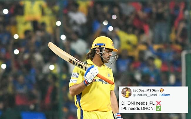 MS Dhoni likely to play IPL 2025 (Source: @mufaddal_vohra/x.com)