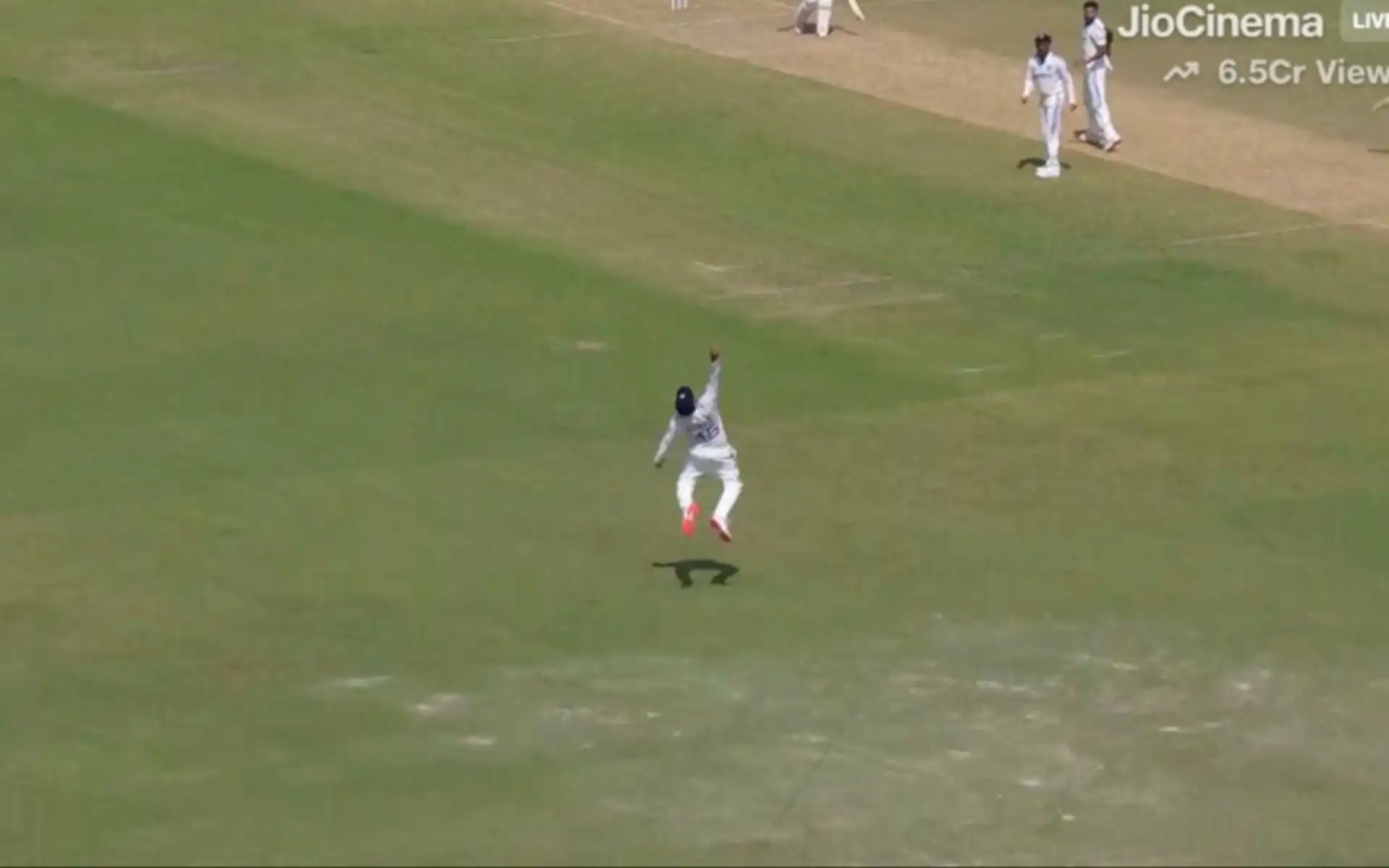 Rohit Sharma took a stunning catch to dismiss Litton Das [Source: @CricCrazyJohns/x.com]
