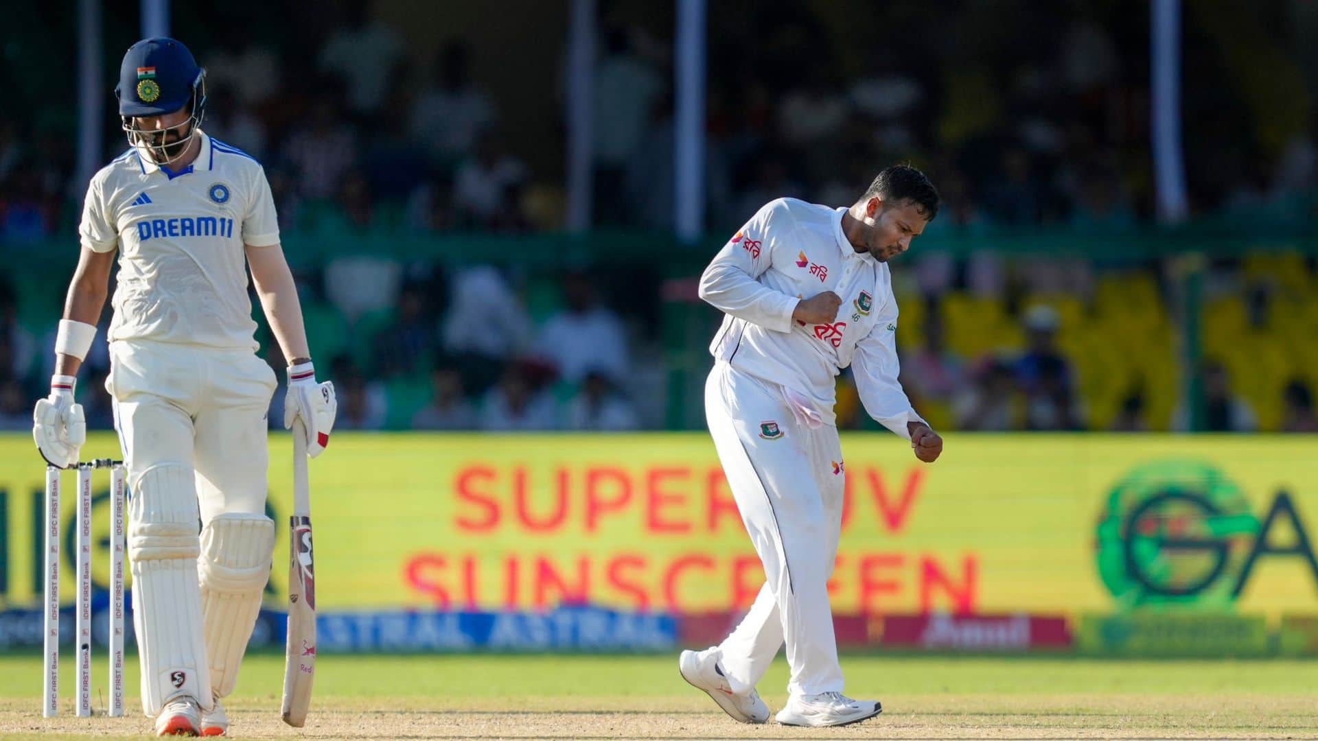 Shakib Al Hasan Records Career-Best Figures In India With A Clinical Four-Fer In Kanpur Test