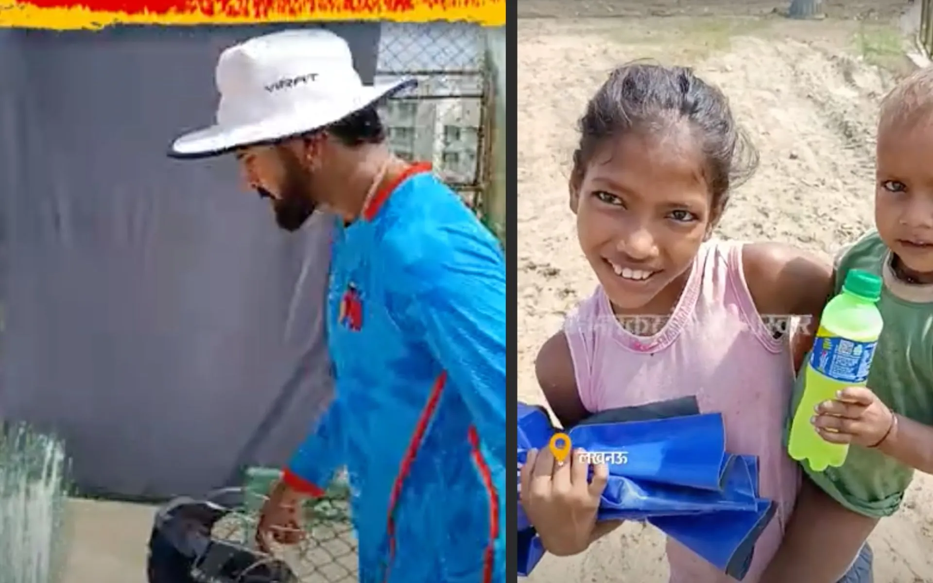Shereyas Iyer's Gesture For Kids- (Source: ScreenGrab)
