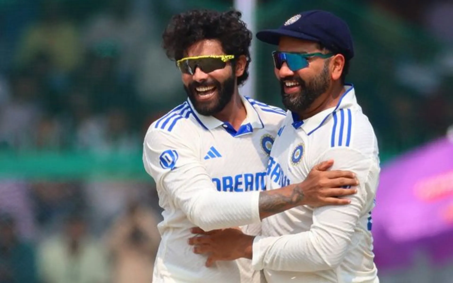Ravindra Jadeja headlined India's dominant Day 5 with a three-fer [Source: @BCCI/x]