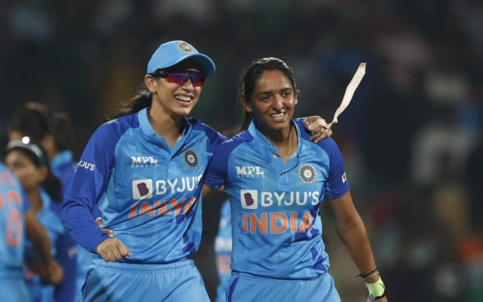 Smriti Mandhana & Harmanpreet Kaur [Source: @ICC/x.com]