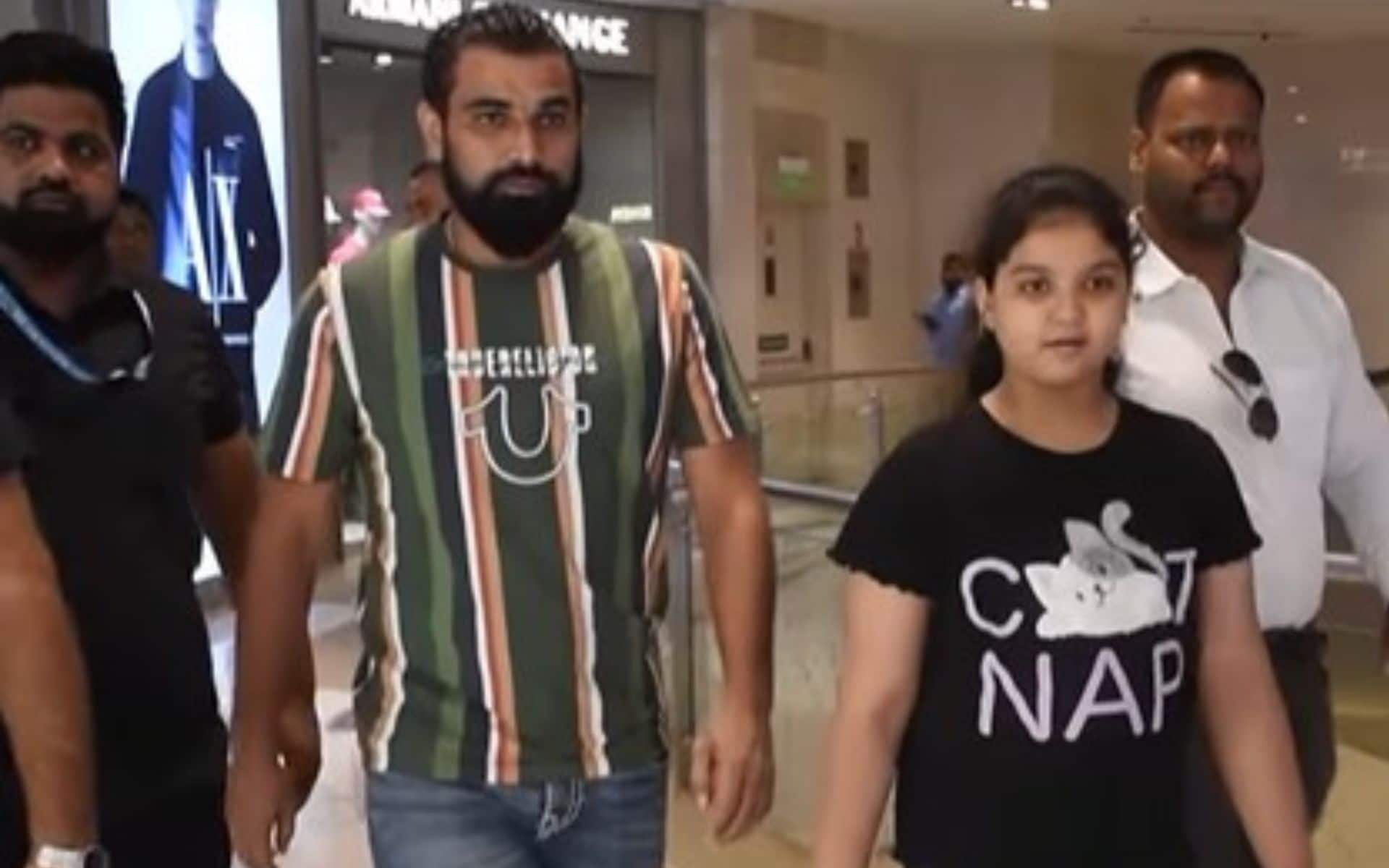 Mohammed Shami with his daughter [Screengrab/mdshami.11/Instagram]