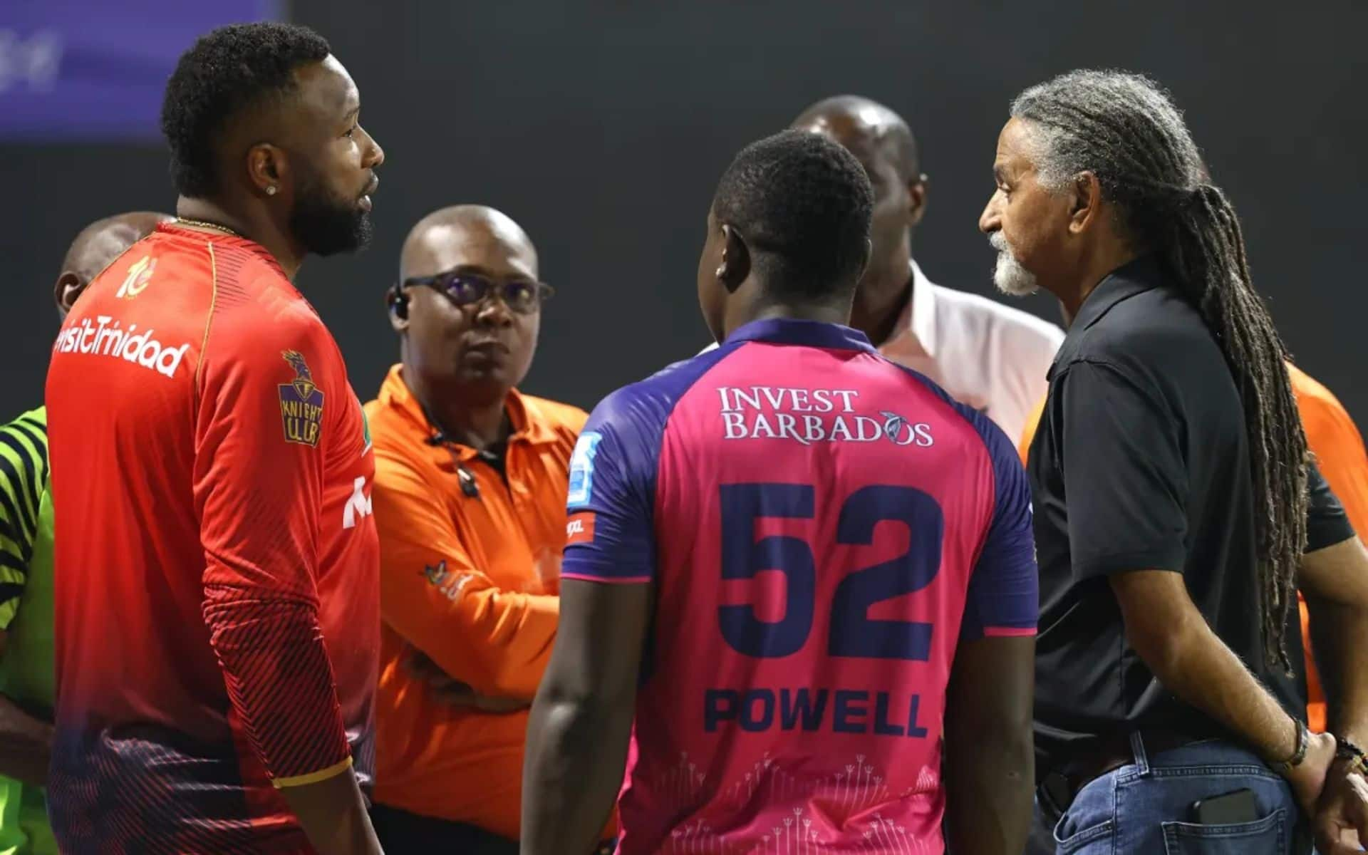 CPL 2024 eliminator contest faced bizarre delay due to floodlight failure (@CPLT20/Getty Images)