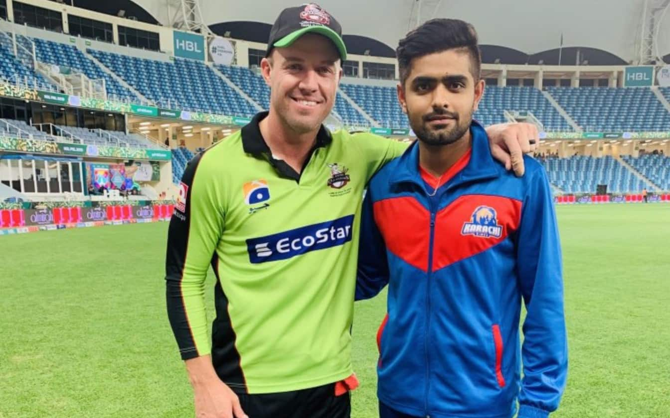 AB de Villiers had a sweet reaction to Babar Azam's captaincy resignation post (@babarazam258/X.com)