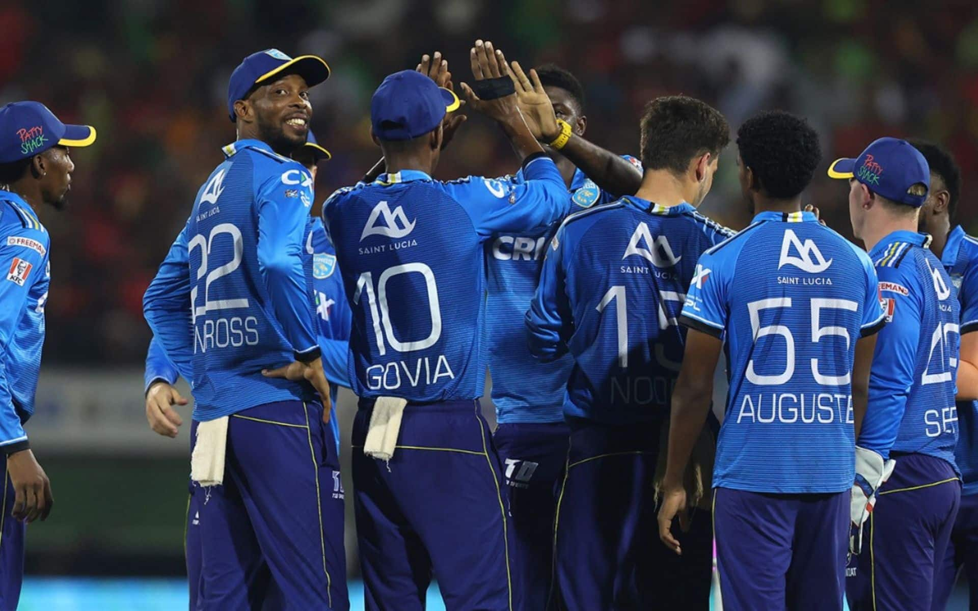 St Lucia Kings marched into the CPL 2024 finals [Source: @SaintLuciaKings/x]