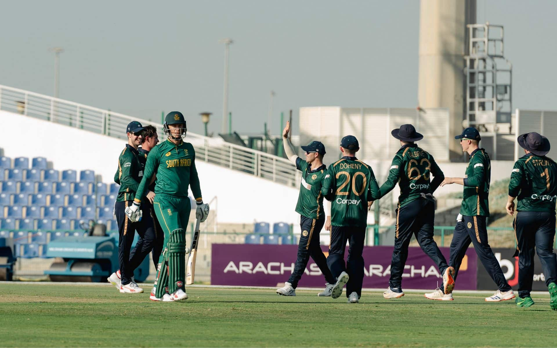 Ireland-South Africa to clash in 2nd ODI on October 4 (@cricketireland/X.com)