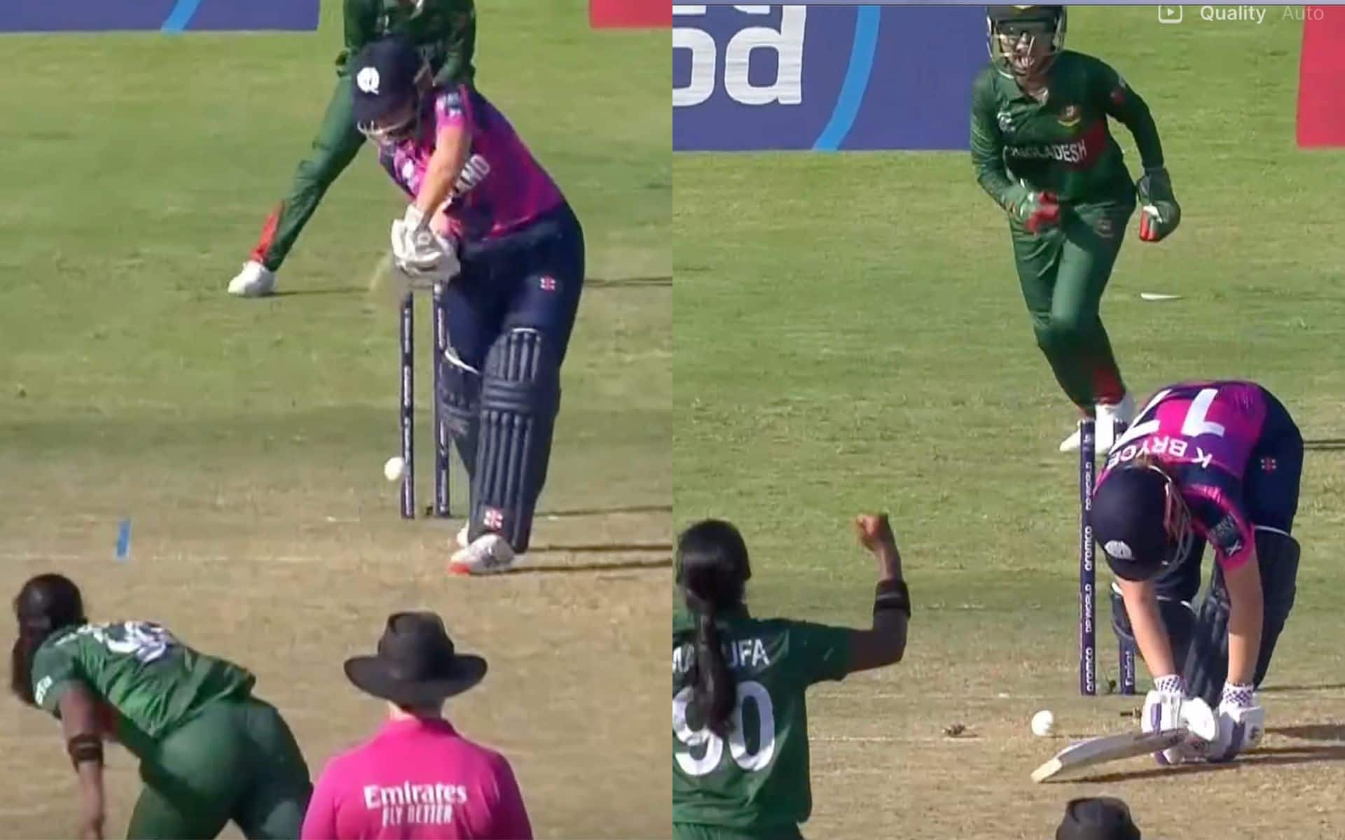 Kathryn Bryce departs after scoring 11 runs [Source: Screengrab@Hotstar]