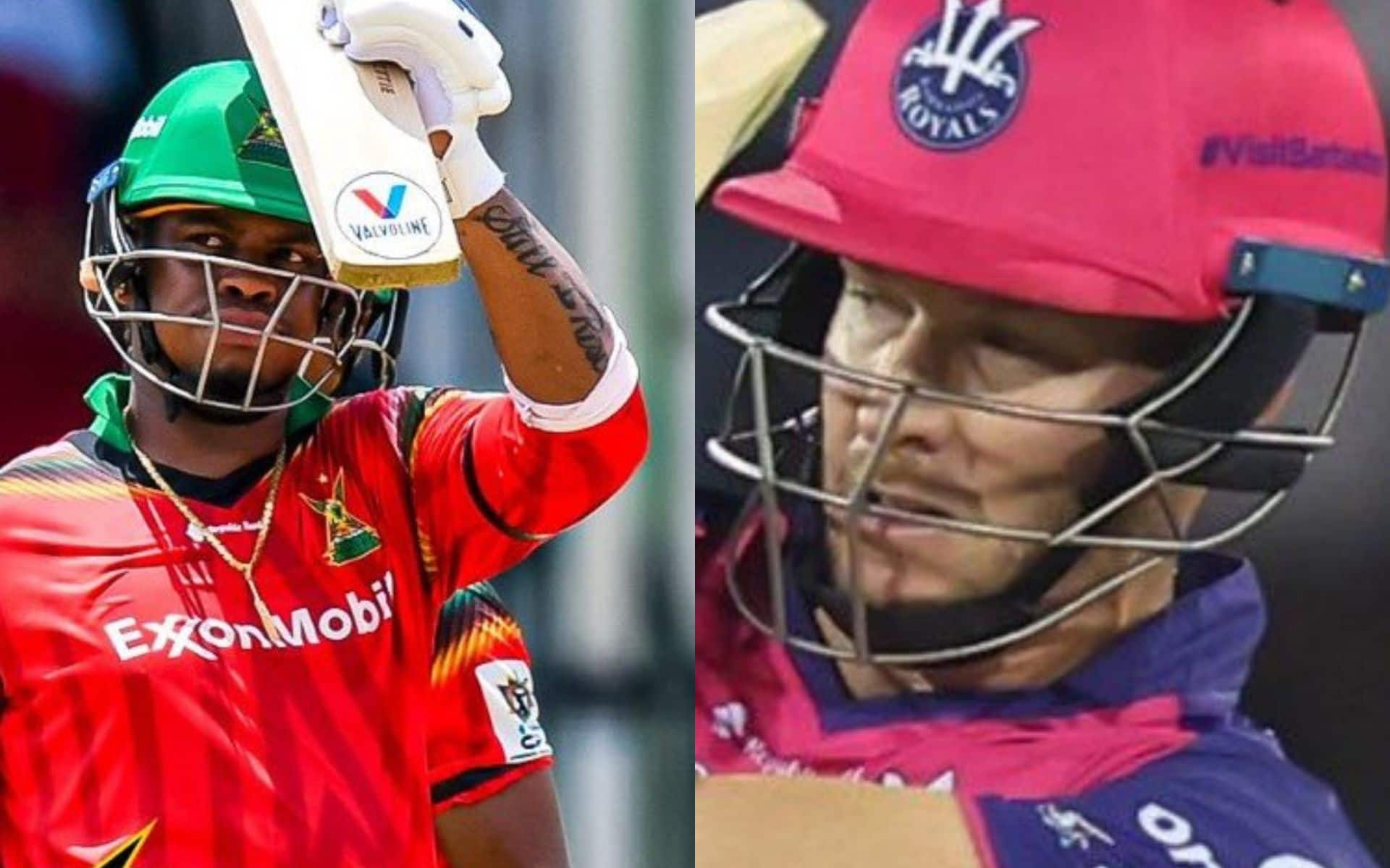 Shimron Hetmyer and David Miller [Source: @CPL/x.com]