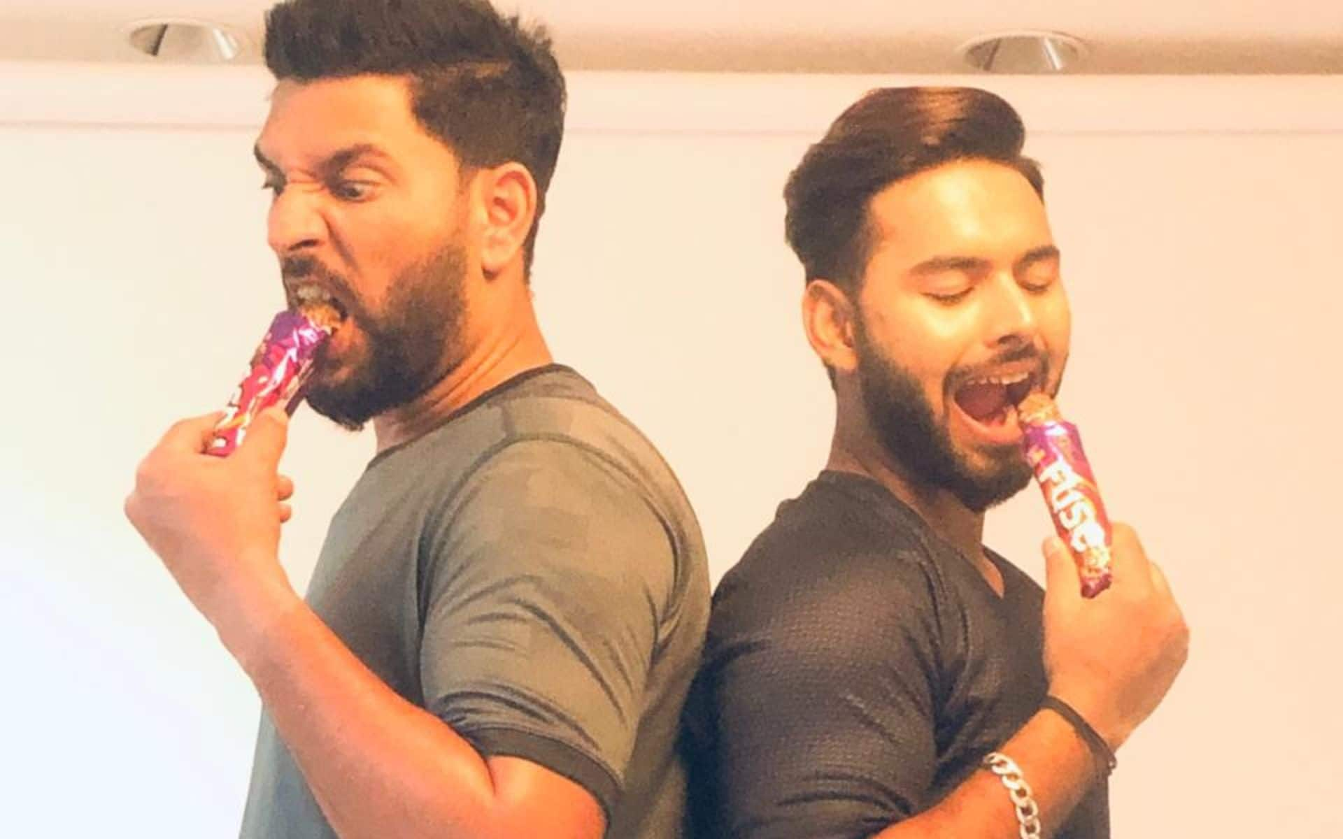 Yuvraj Singh had the best wish for Rishabh Pant on his 27th birthday (@RishabhPant17/X.com)