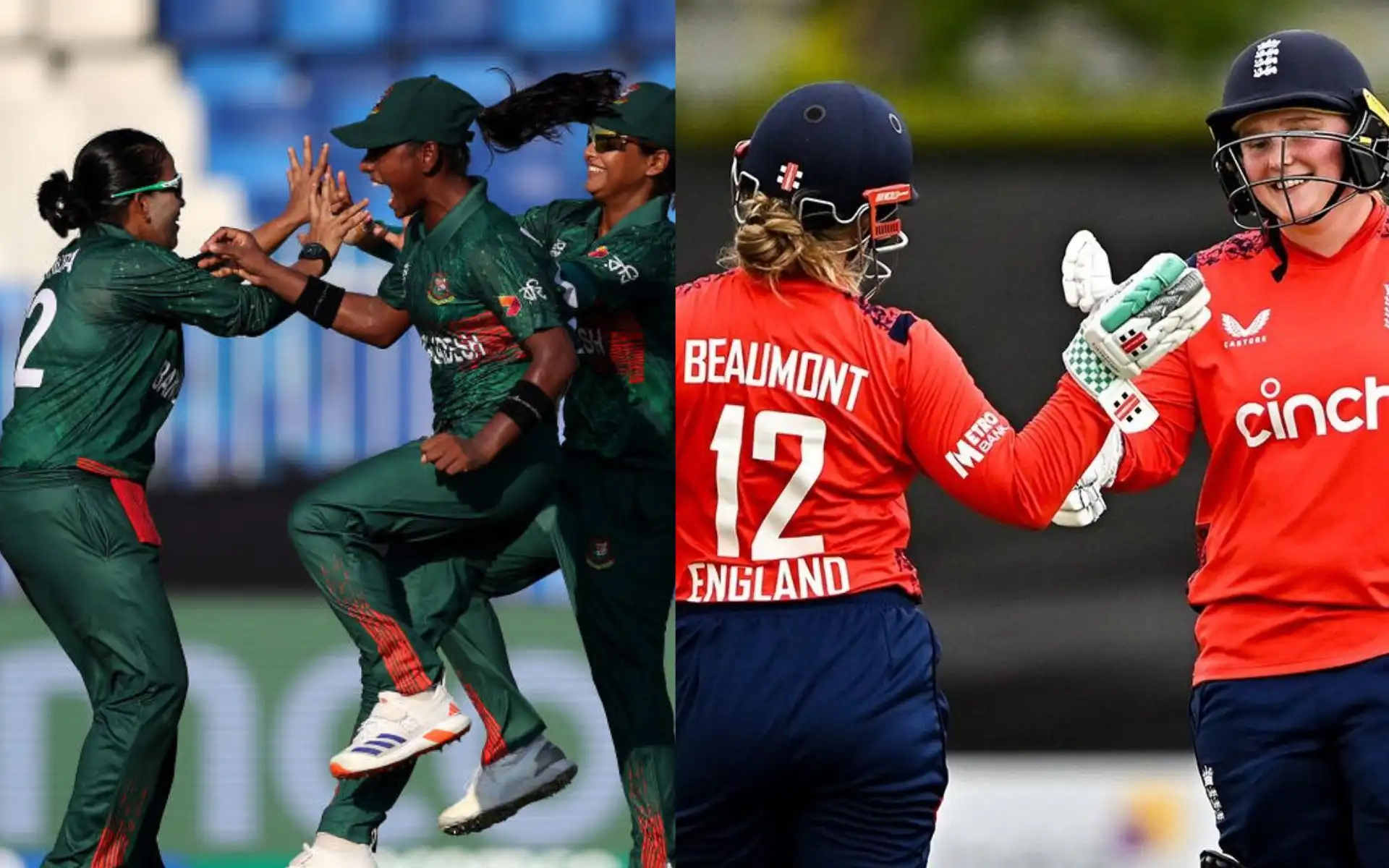 BD-W vs EN-W, Women's T20 World Cup 2024: Dream11 Predictions for Match 6 [Source: @T20WorldCup,@englandcricket/x.com]