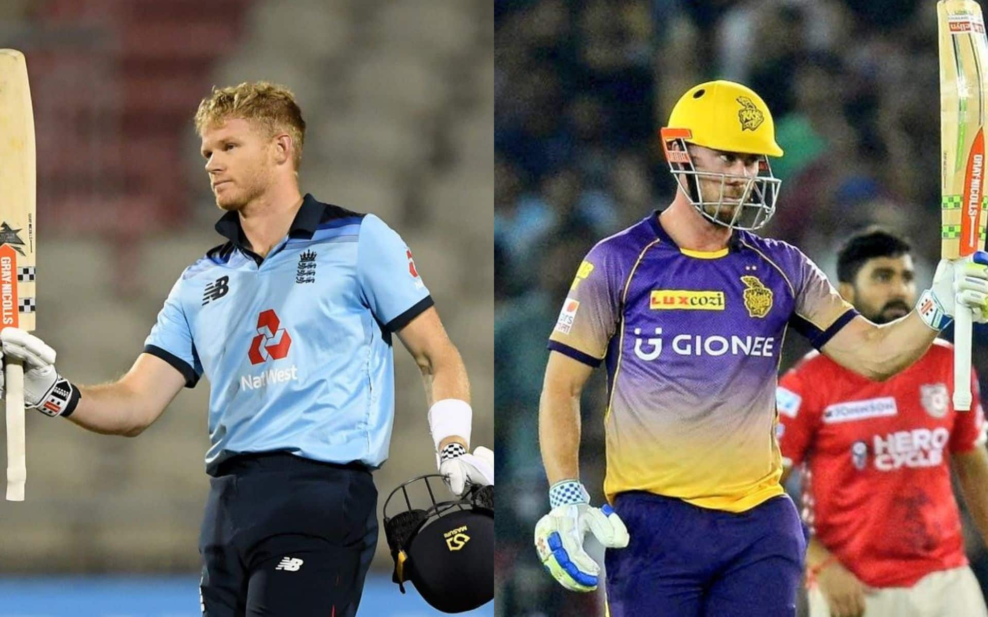 Sam Billings and Chris Lynn [Source: @KRxtra, @ICC/x.com]