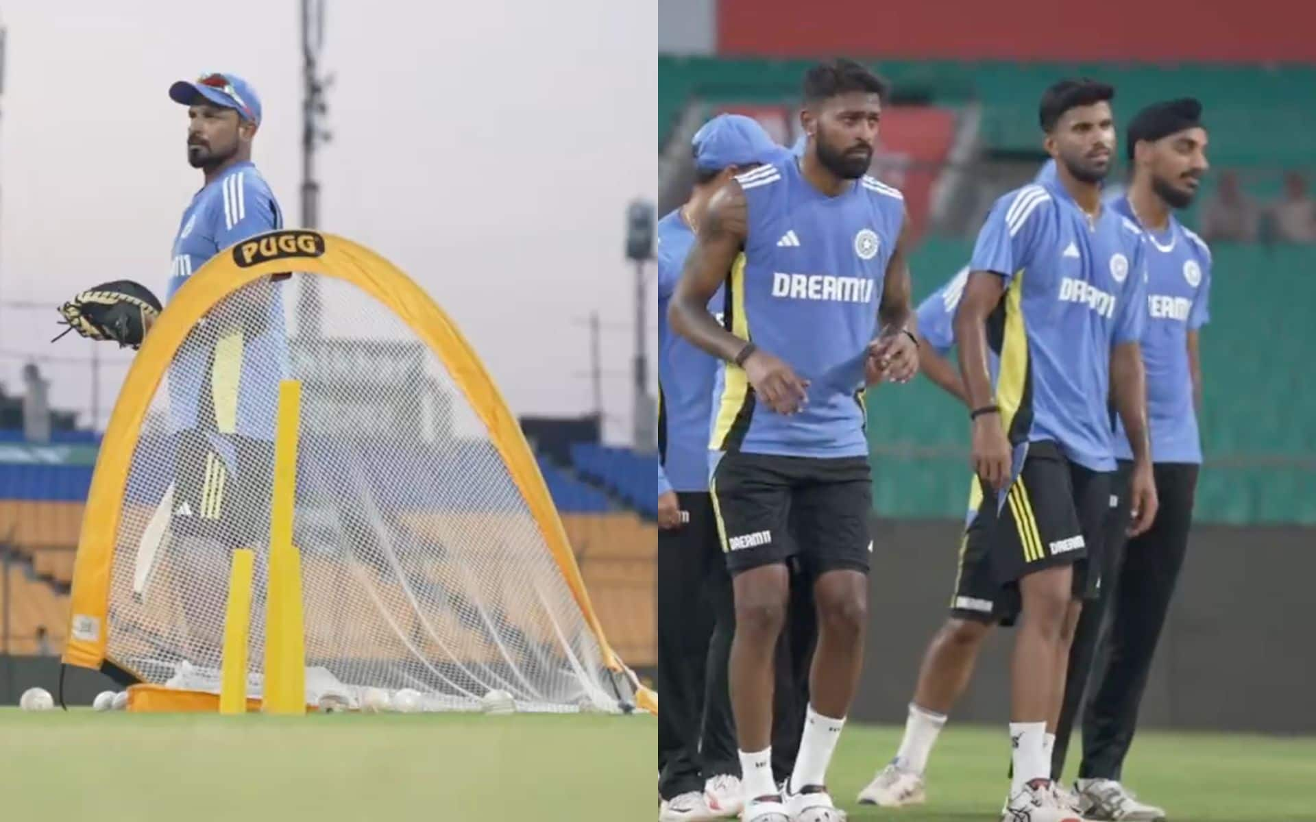 Team India prepares for Bangladesh T20I (Source: @BCCI/X.COM)