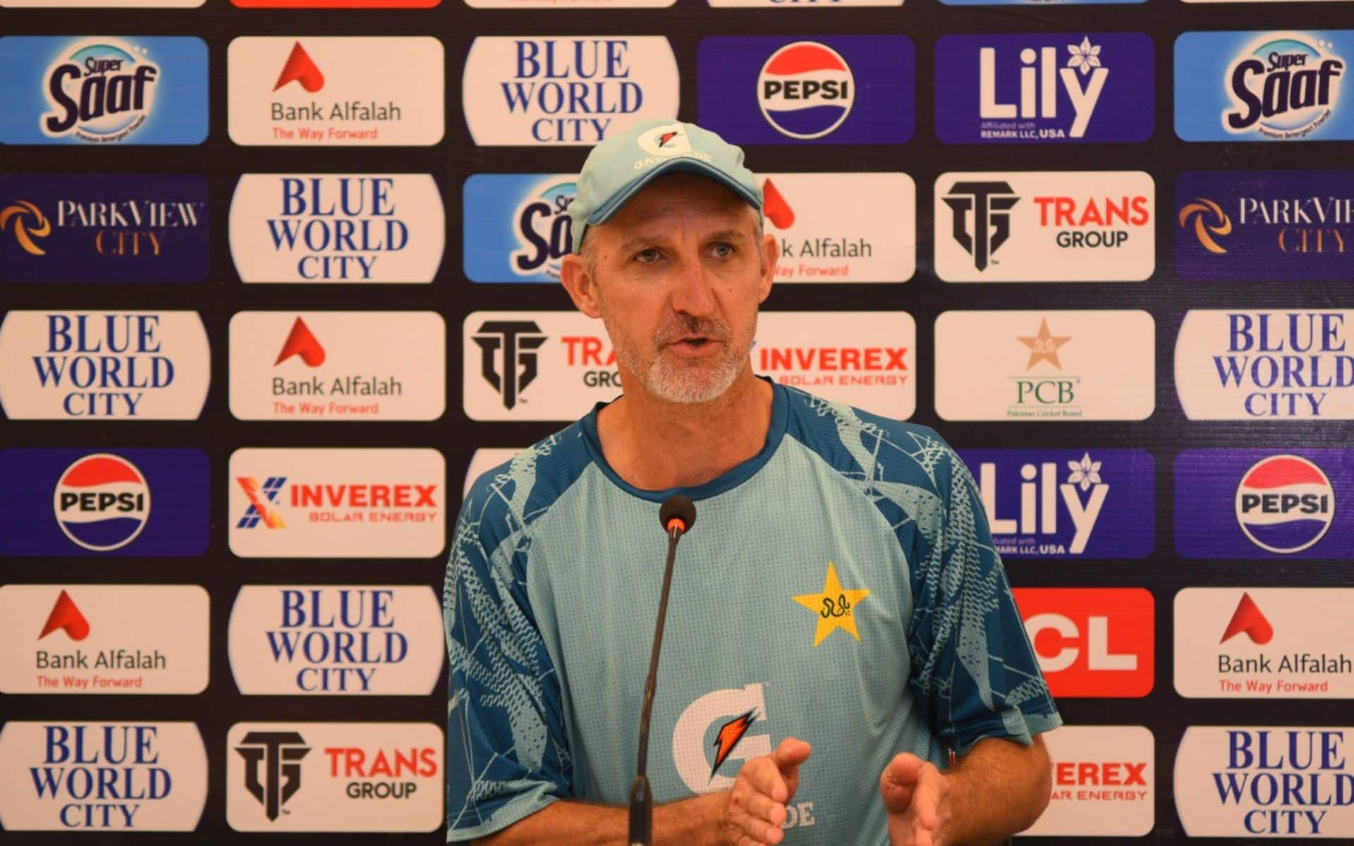 Pakistan red-ball coach Jason Gillespie [Source: @sujeetsuman1991/X.com]