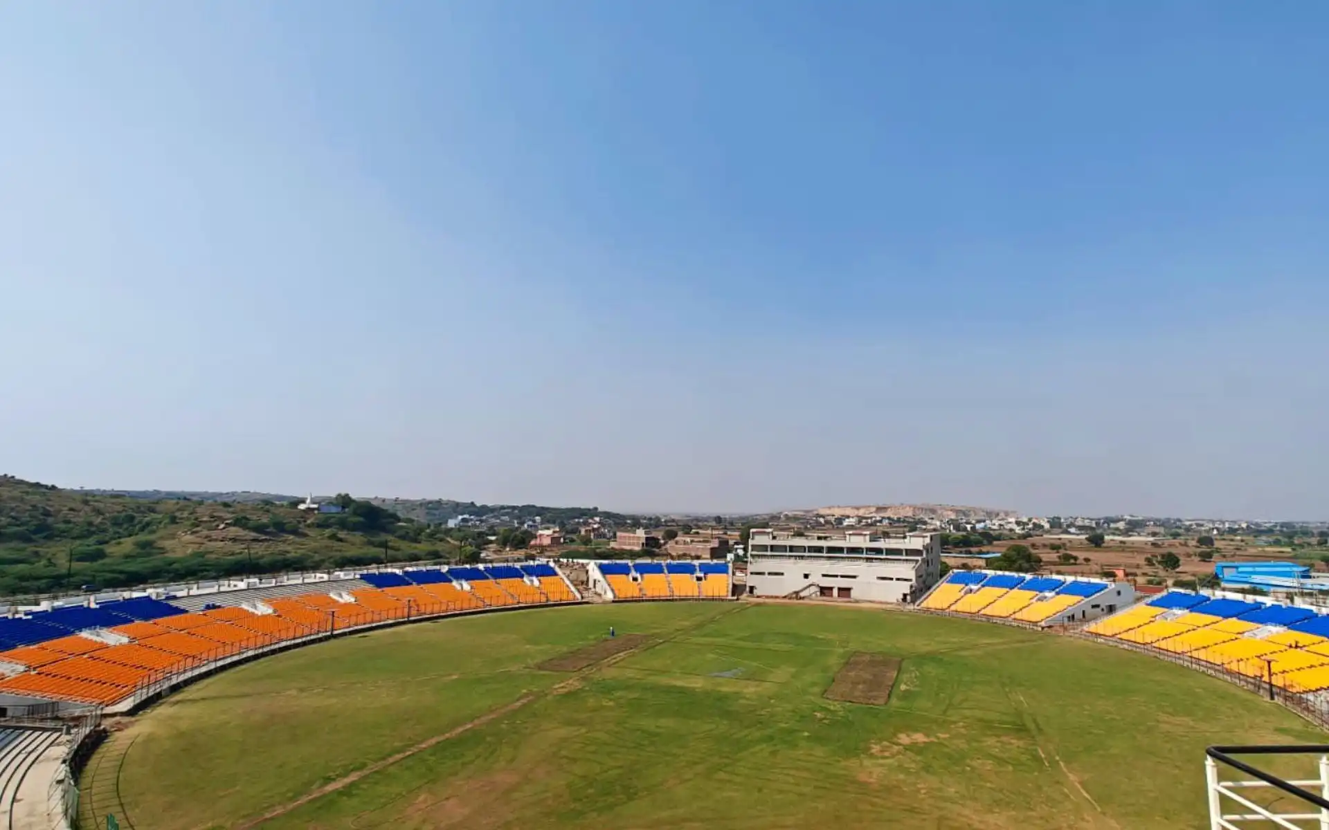 Gwalior International Stadium Weather Report [Source: @anshulksingh/X/com]

