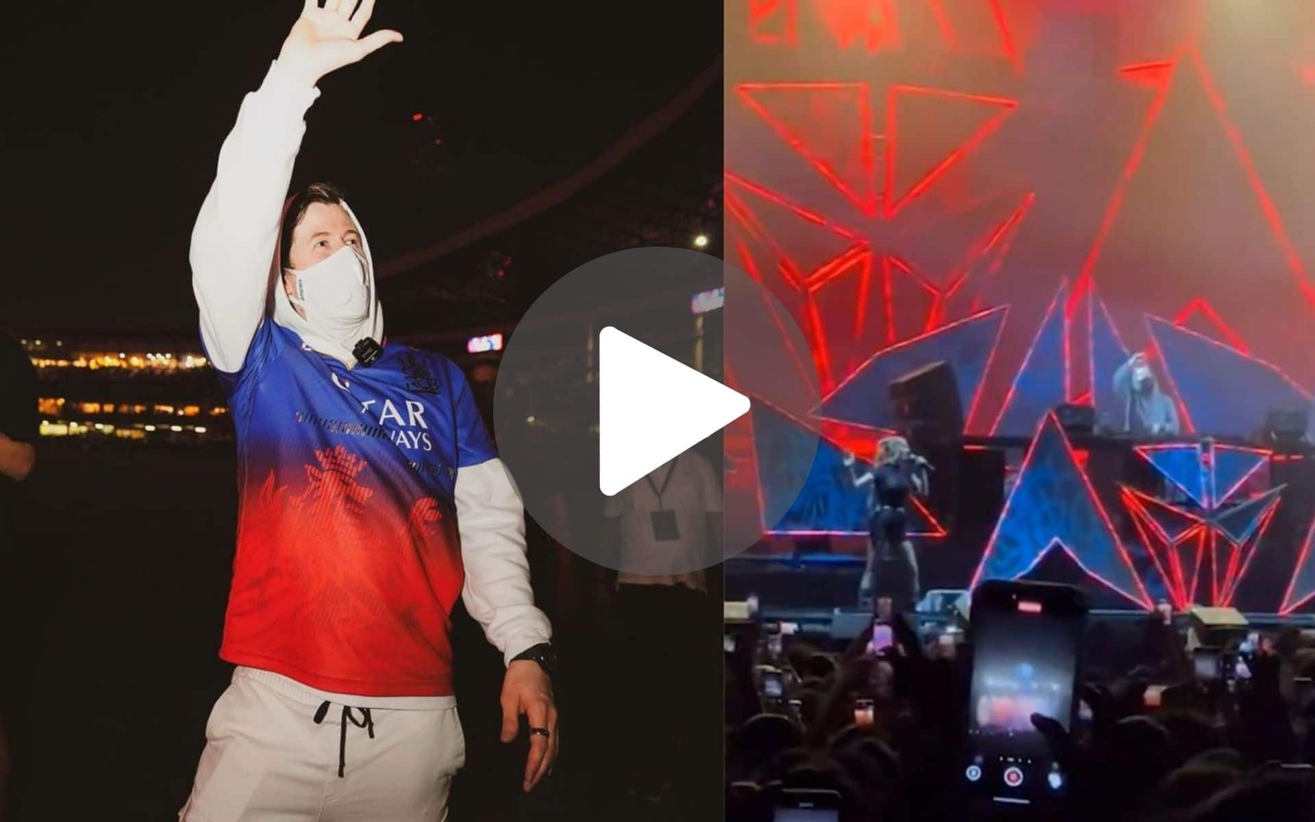 Renowned DJ Alan Walker Surprises Fans With RCB Song At Bengaluru Concert - Watch Video