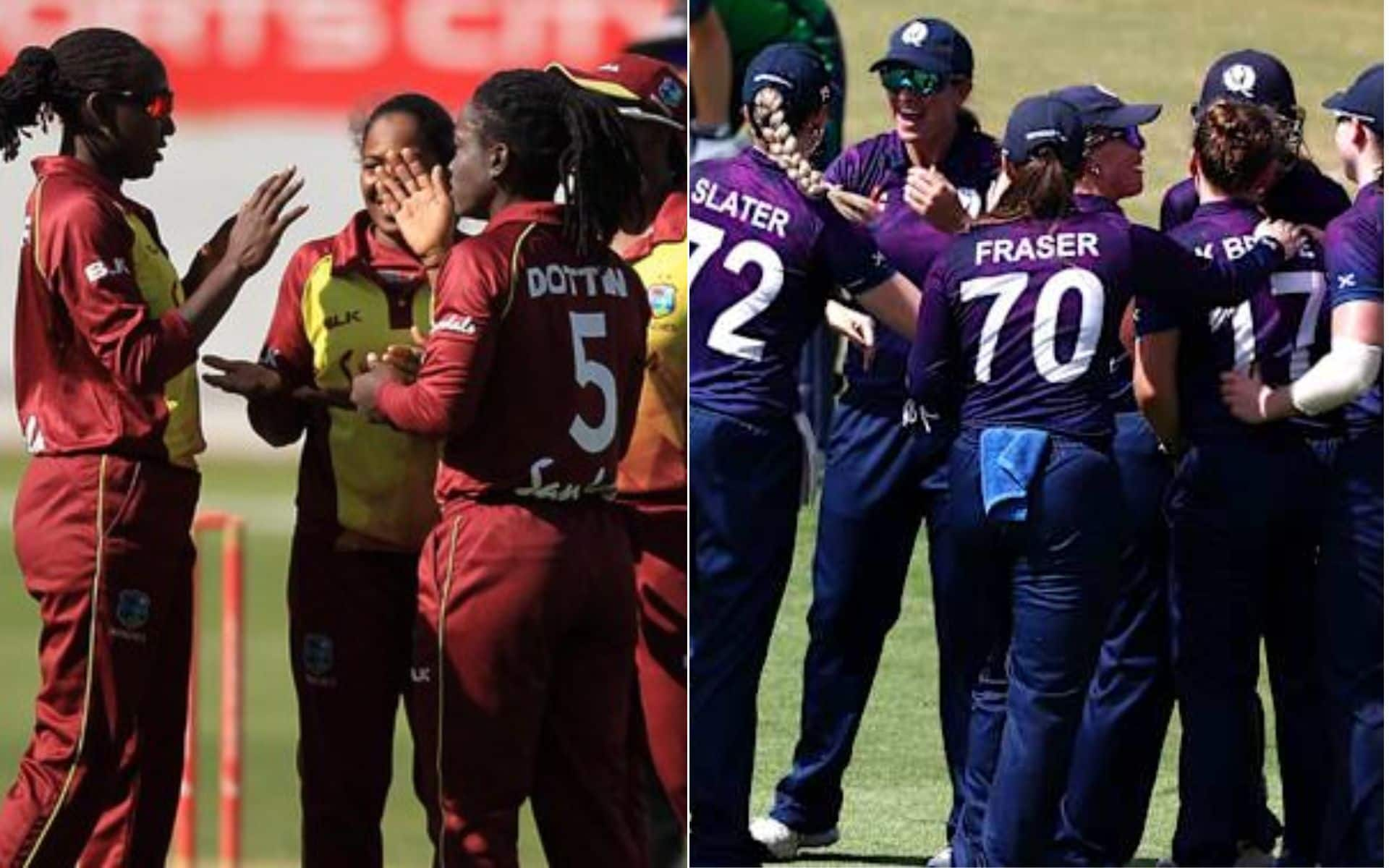 Both West Indies and Scotland are searching their first win of WT20 WC 2024 [Source: @ICC/x.com]