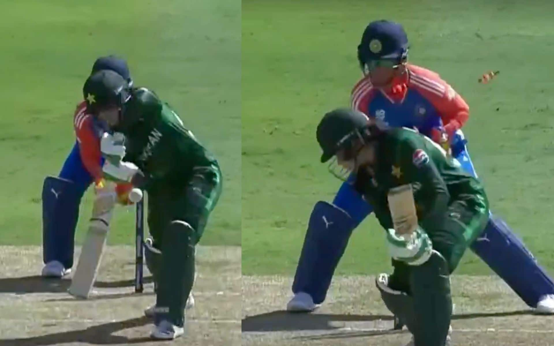 Gul Feroza was bowled by Renuka Singh Thakur [Source: Screen grab from @@StarSportsIndia/x.com]