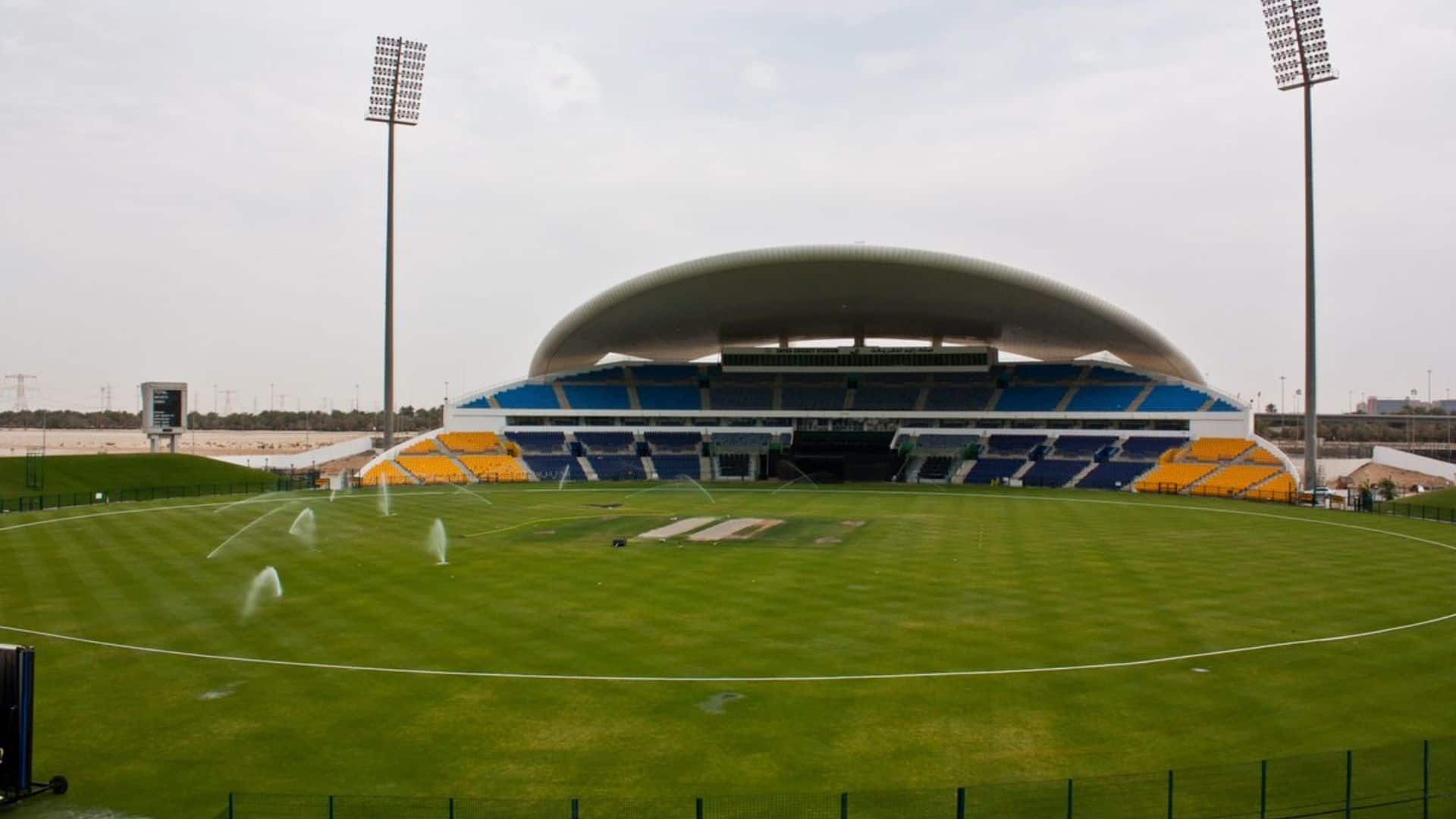 Sheikh Zayed Stadium Abu Dhabi [Source: @DSBcricket/X]