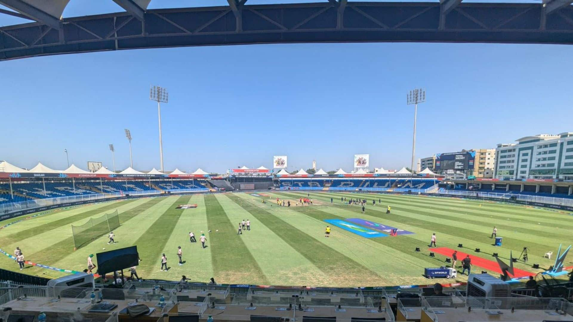 Sharjah Cricket Stadium [Source: @cameronponsonby/X]