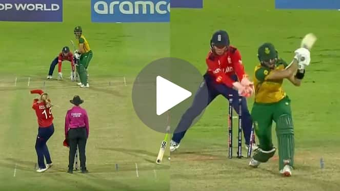 [Watch] Laura Wolvaardt Misses Her Fifty As Sophie Ecclestone Uproots Her Stumps With A Ripper