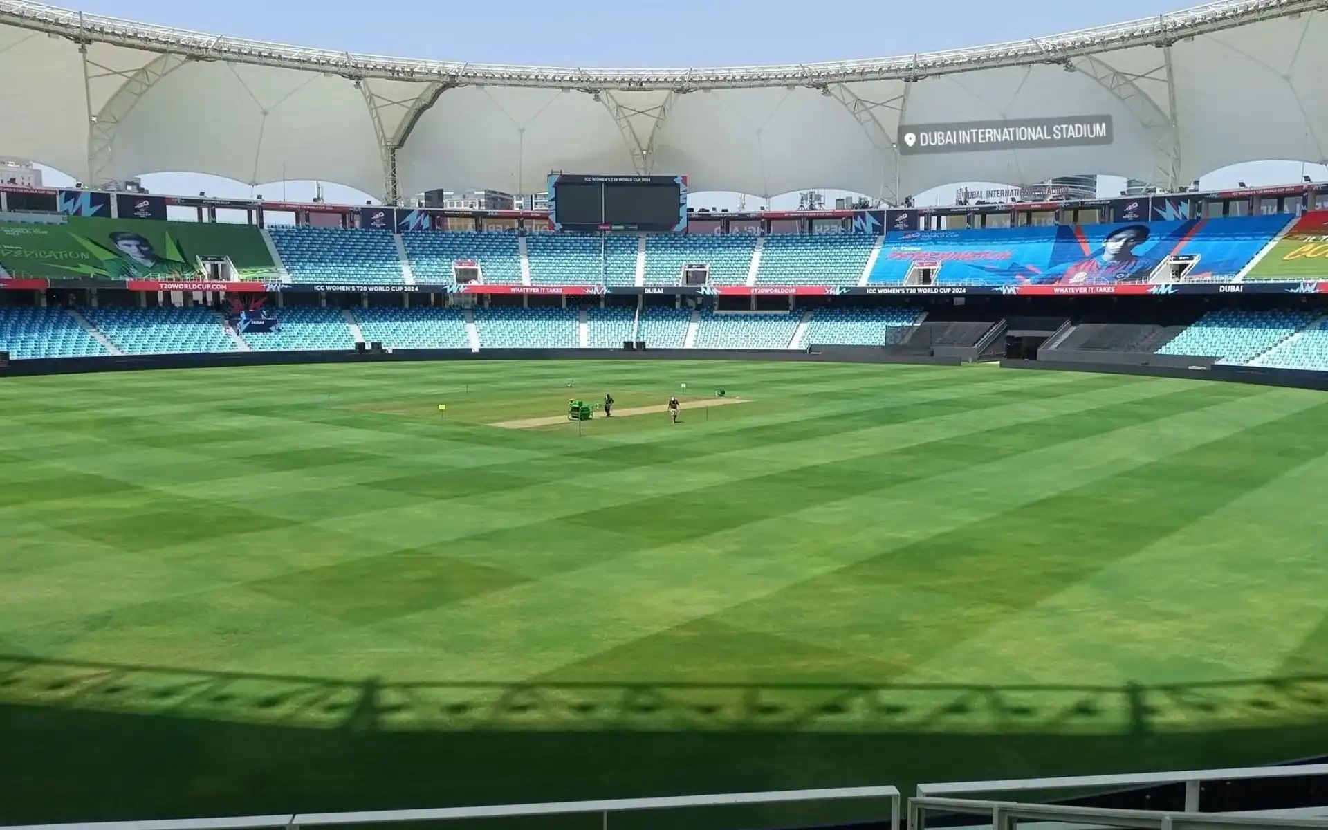 Dubai International Cricket Stadium (Source: @AJpadhi/X.com)