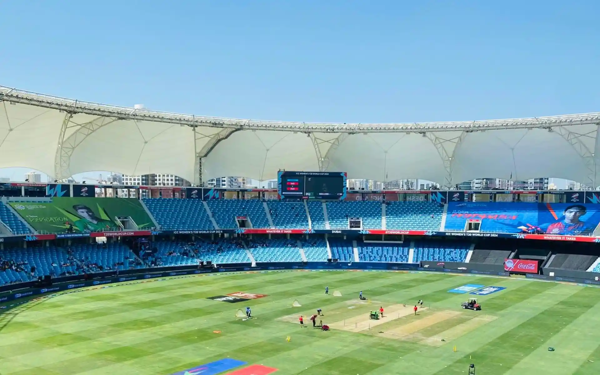 Dubai International Cricket Stadium Ground Stats For IND vs SL Women's ...