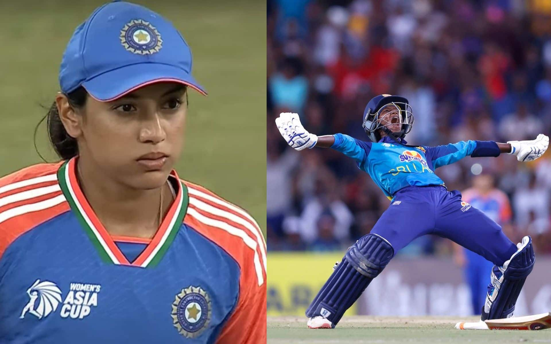 Sri Lanka beat India in Women's Asia Cup 2024 final in July 2024 (Source:@Faridkhan/X.com)