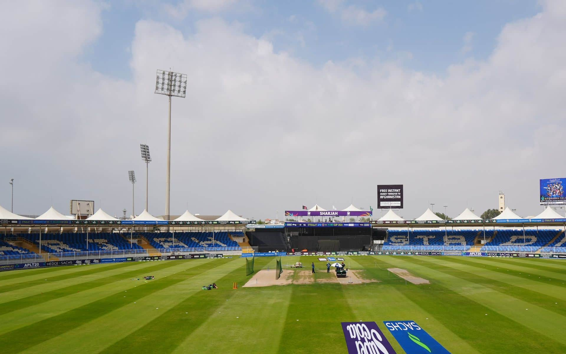 Sharjah Cricket Stadium [Source: @ACBofficials/X.com]