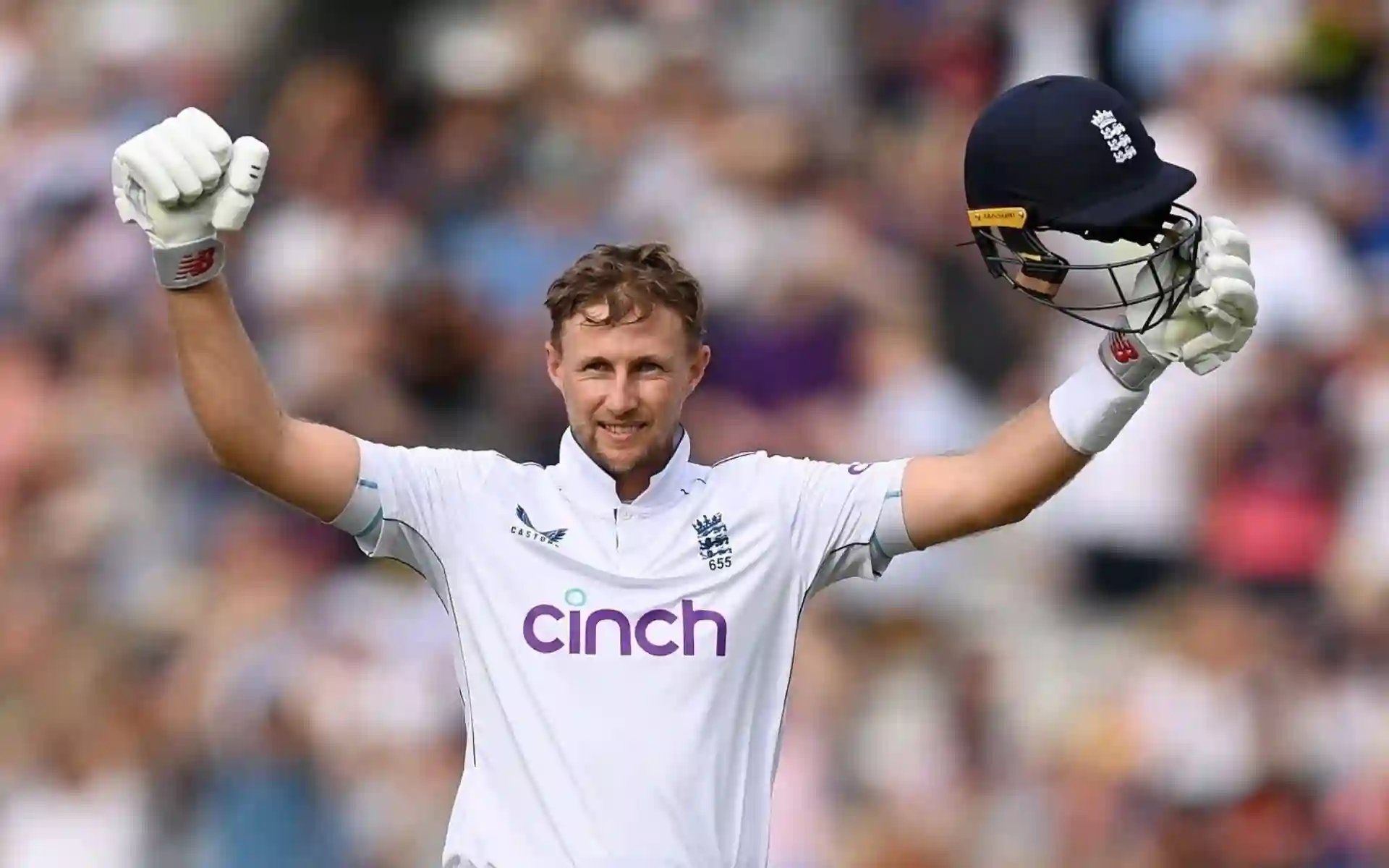 Joe Root completes his century against Pakistan (Source: @mufaddal_vohra/x.com)
