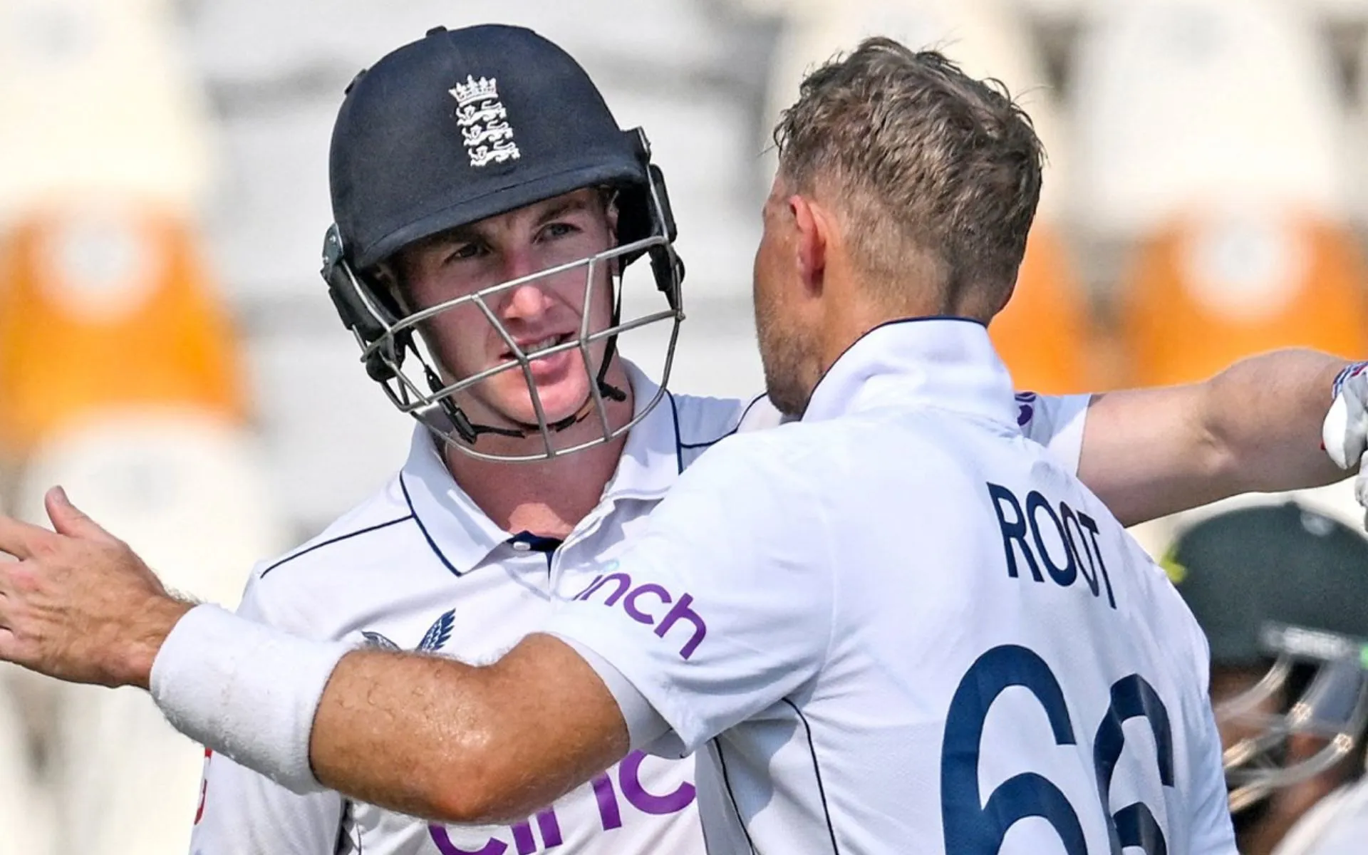 Harry Brook and Joe Root plundered twin tons on Day 3 [Source: @englandcricket/x]