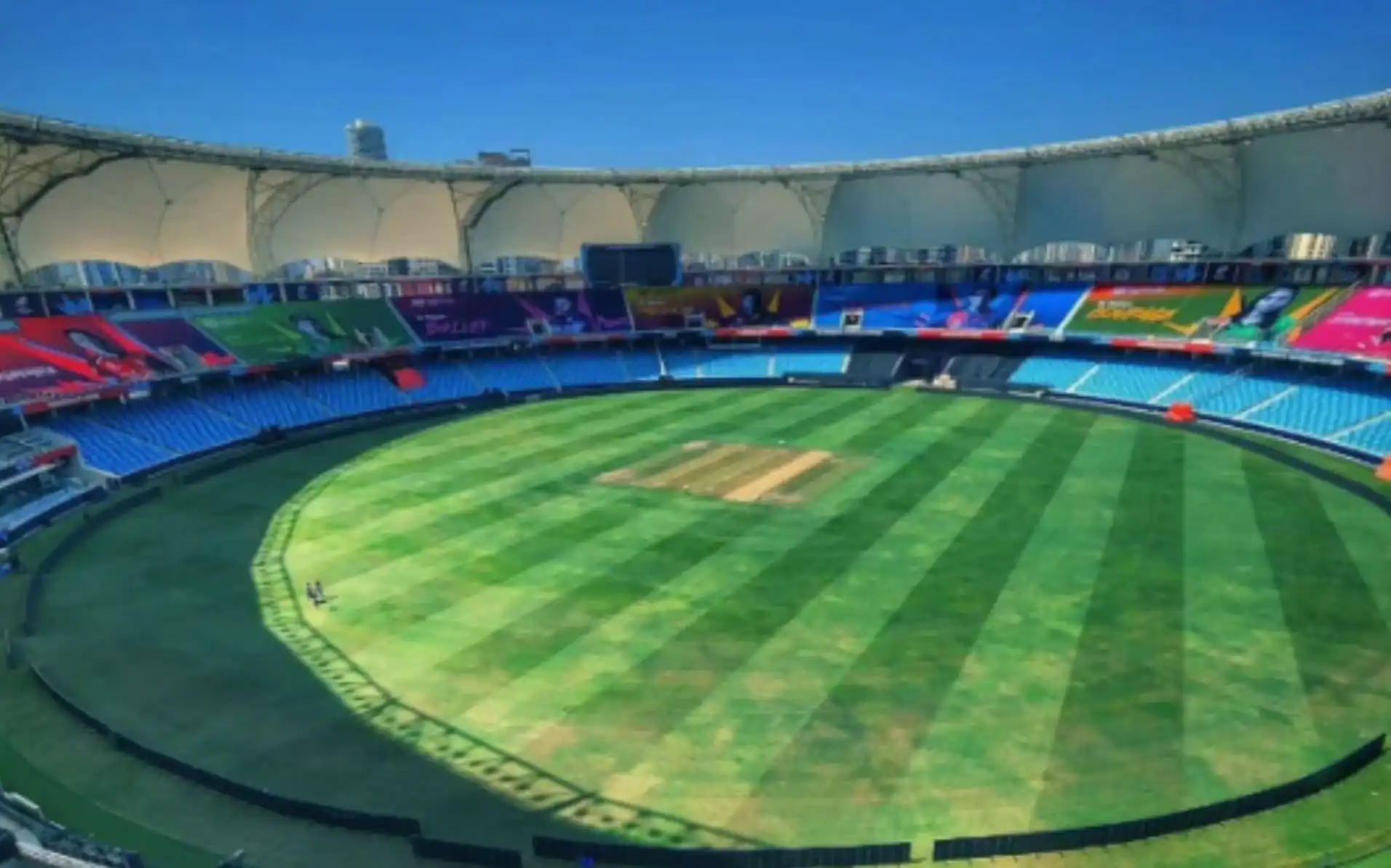 Dubai International Cricket Stadium [Source: @AJpadhi/x.com]