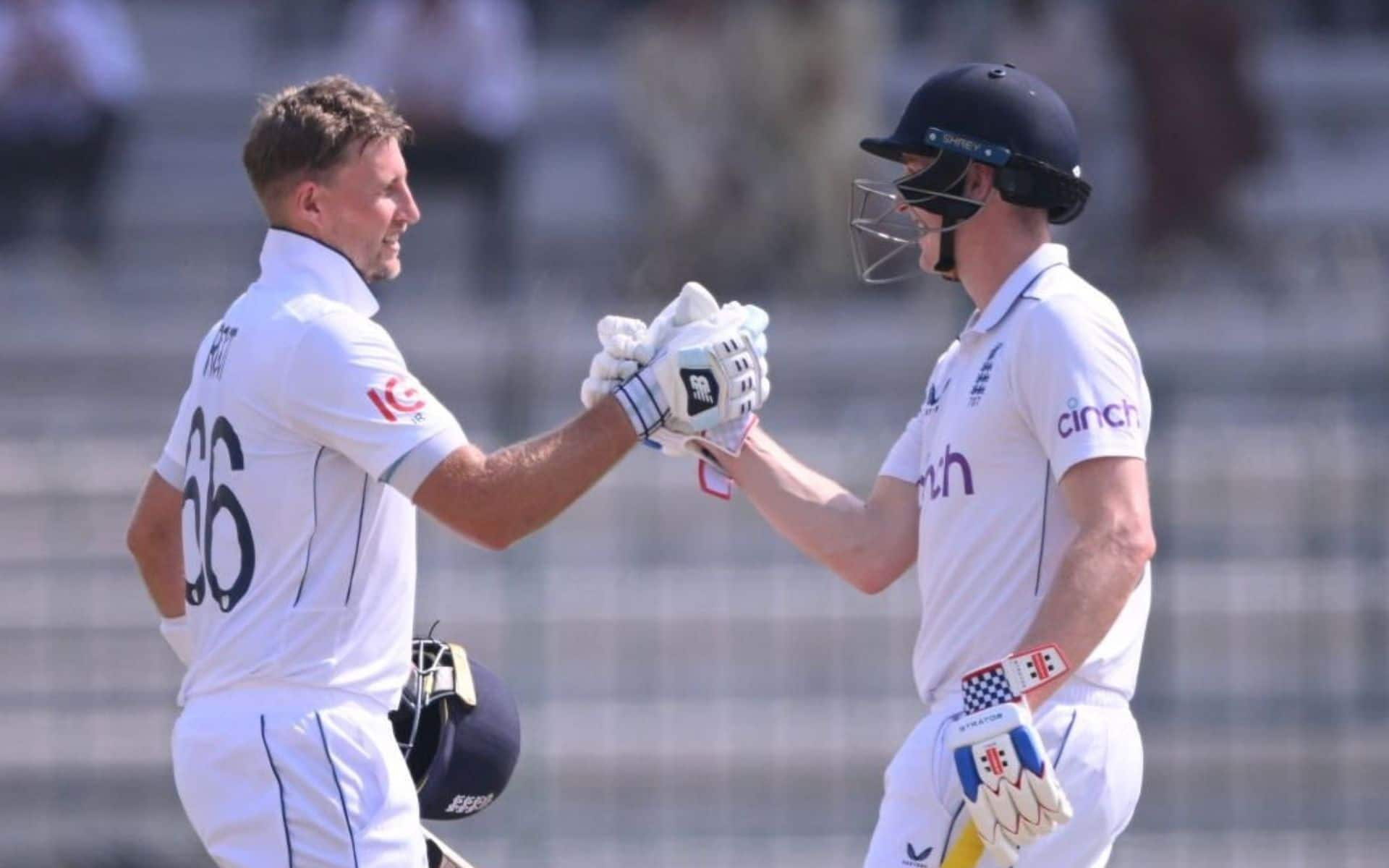 Joe Root and Harry Brook – 454 runs for fourth wicket, 2024 (Source: @Johns/X.com)